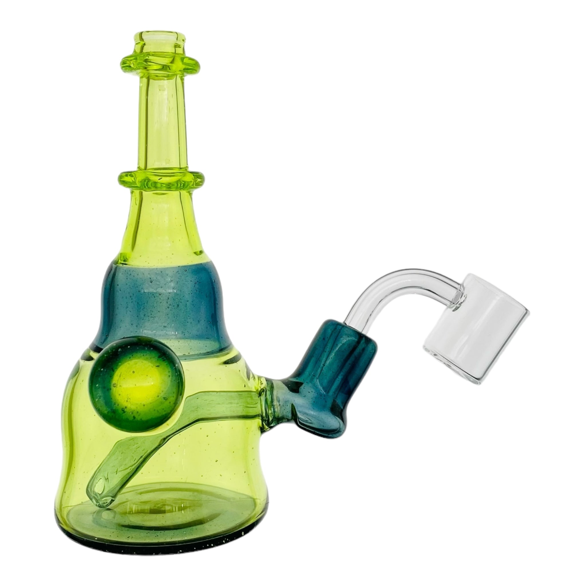 Hatorade x Cobalt Blue Custom 10mm Mini Dab Rig