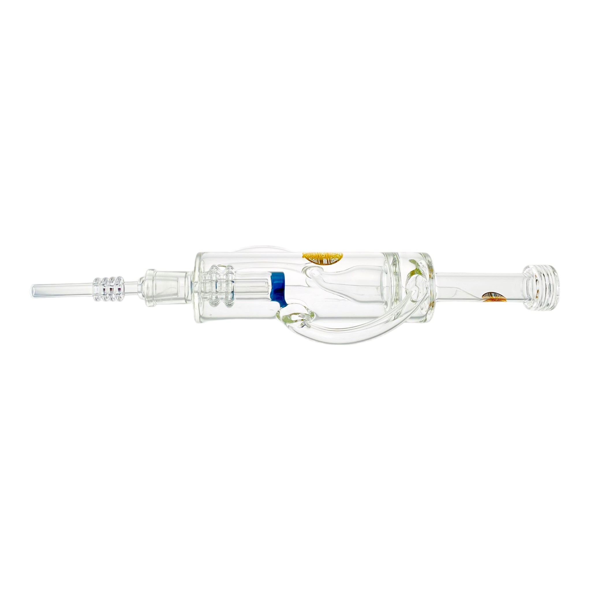 Bougie Glass - Large Recycler Nectar Collector With Quartz Tip