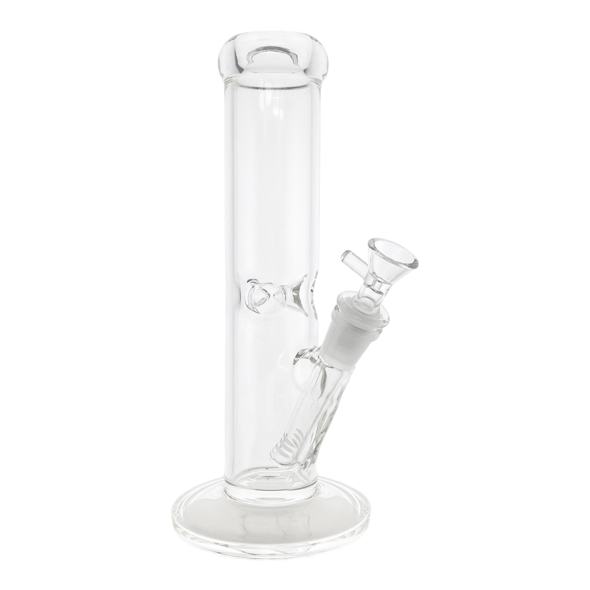 12 Inch Clear Straight Tube Bong