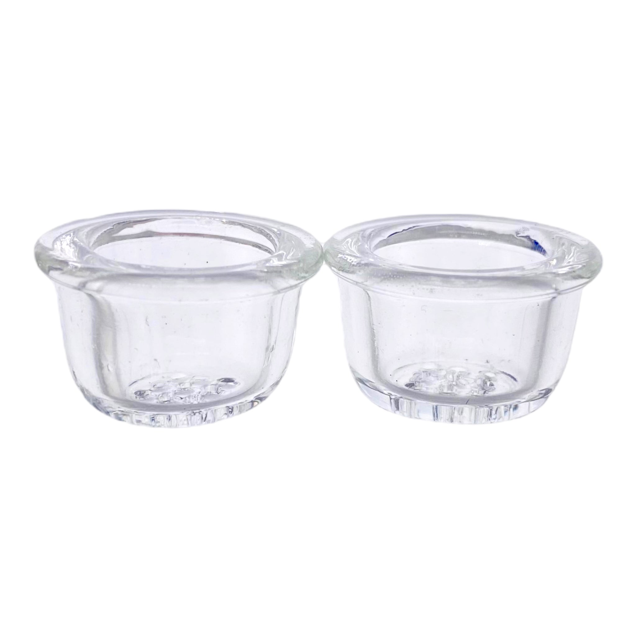 Replacement Multi Hole Glass Bowl For Silicone Hand Pipes - 2ct