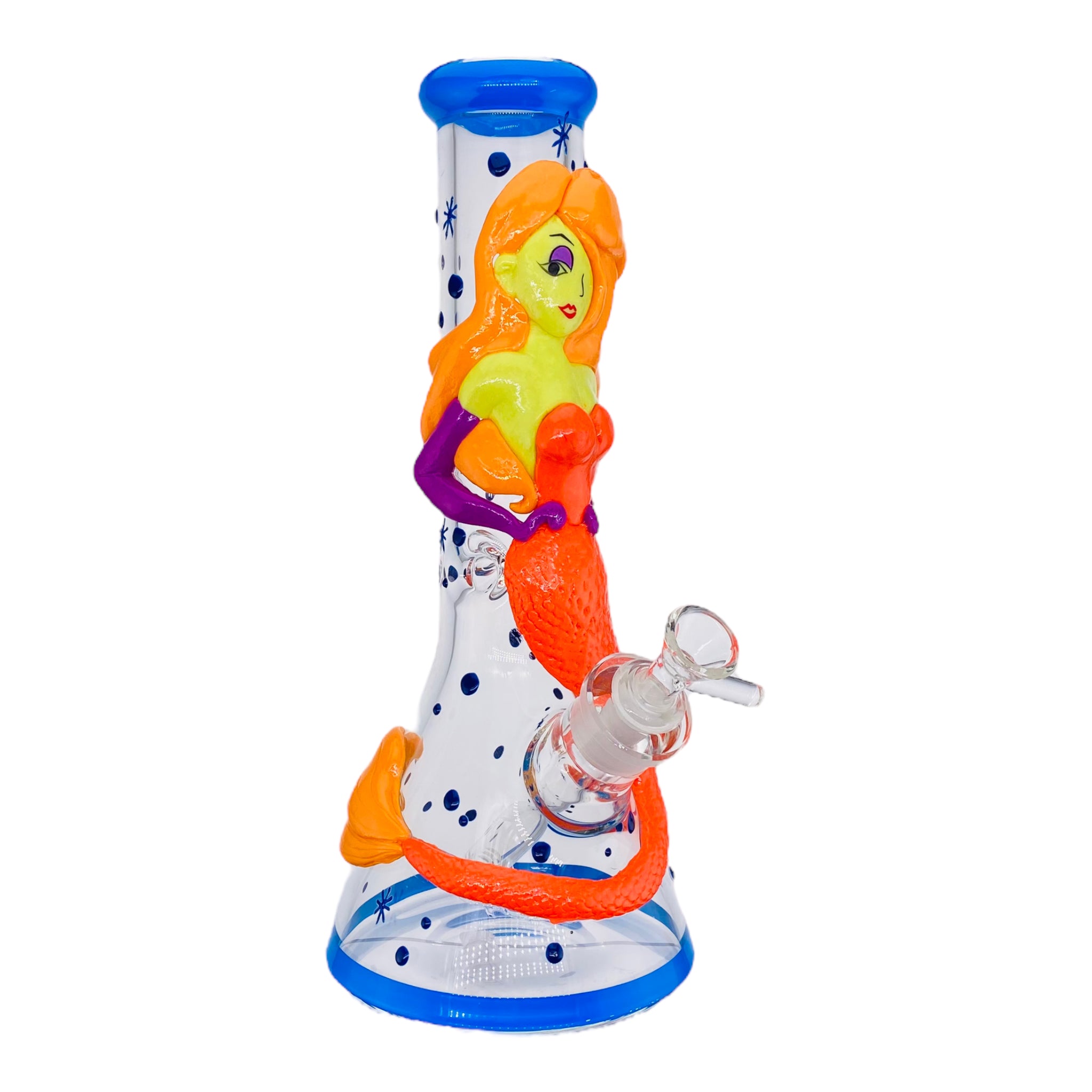 cute and girly bong from Monster Bongs - 12 Inch Mermaid Beaker Bong