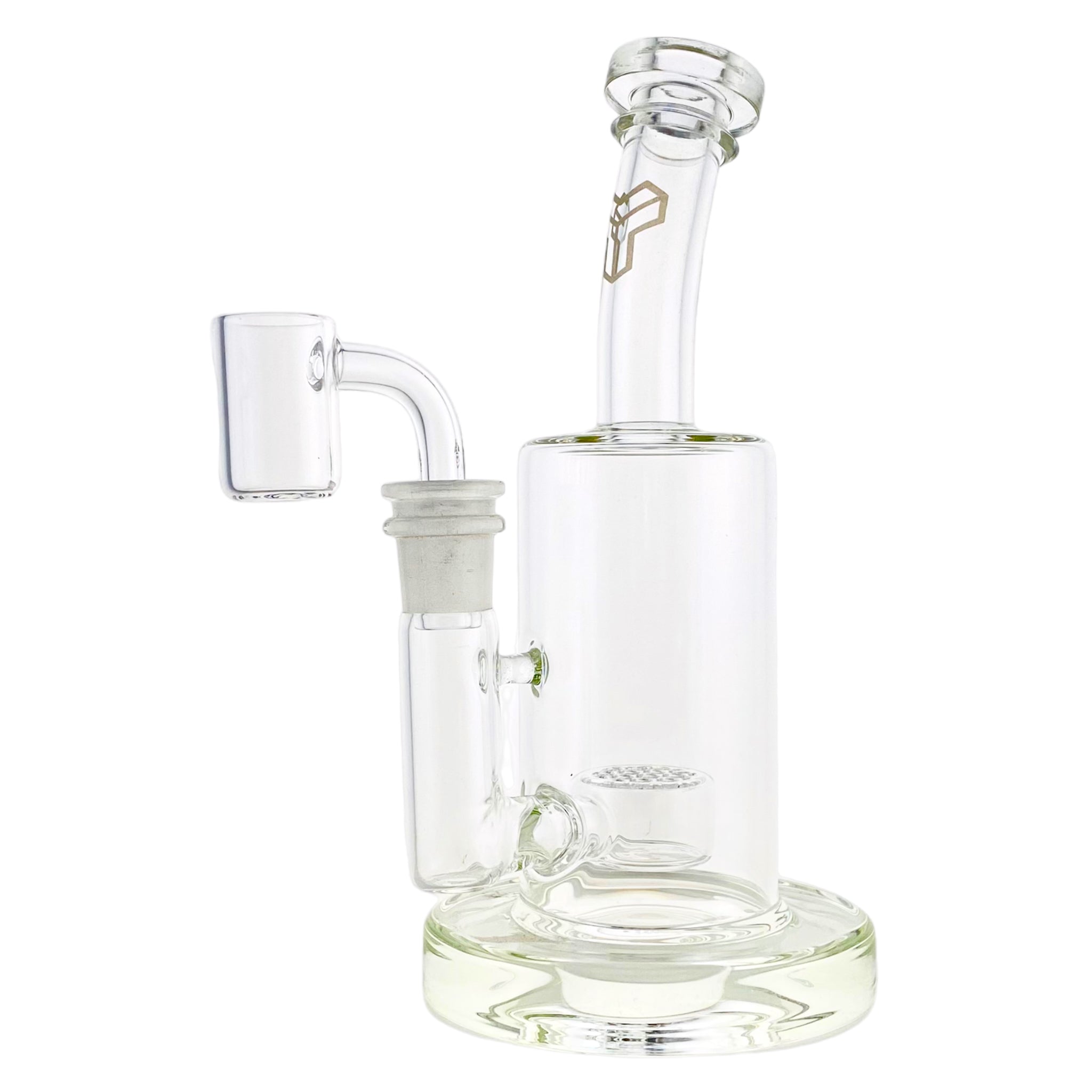cheap mini Small Clear Dab Rig With Seed of Life Percolator