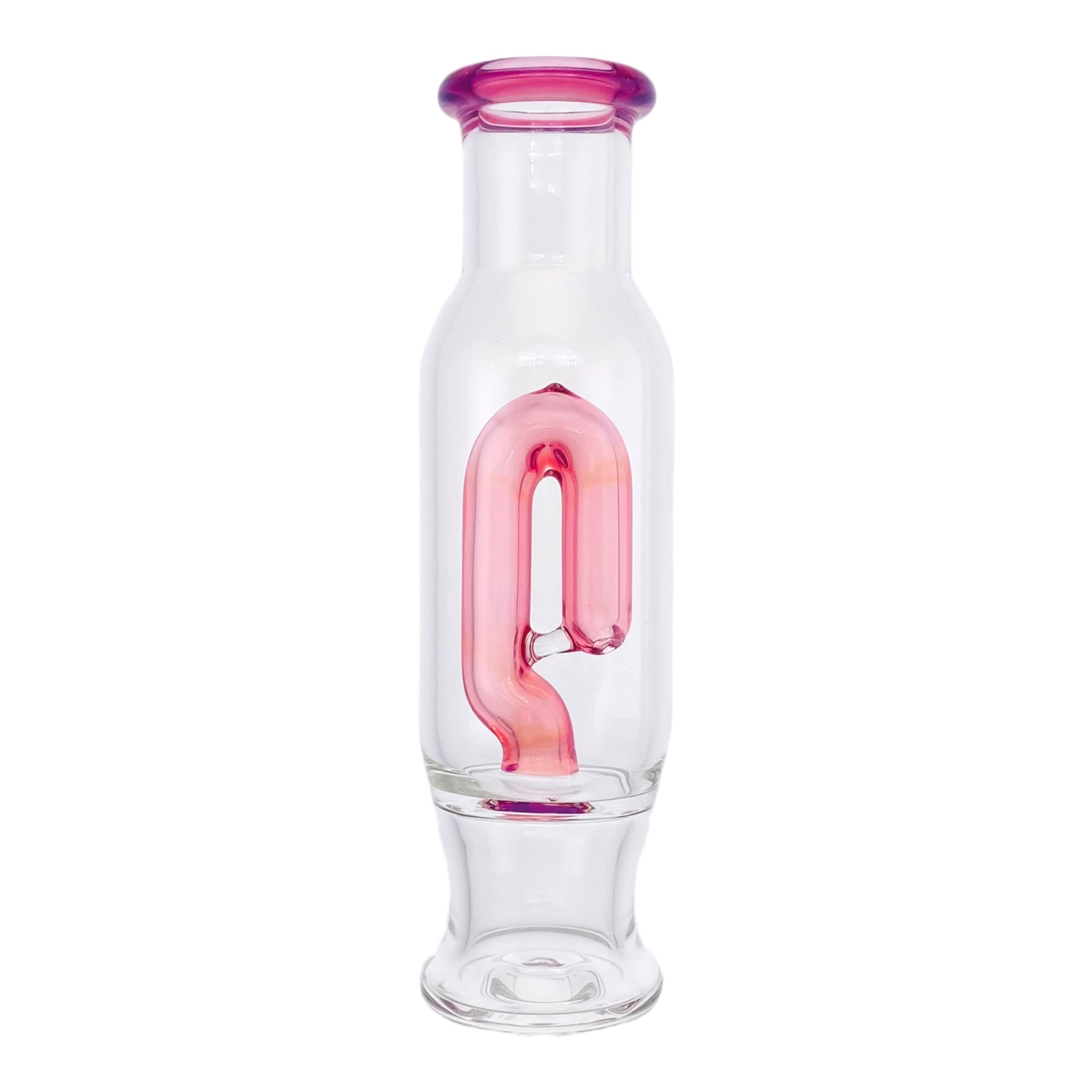 Puffco Peak Glass Attachment - Cherry Pink