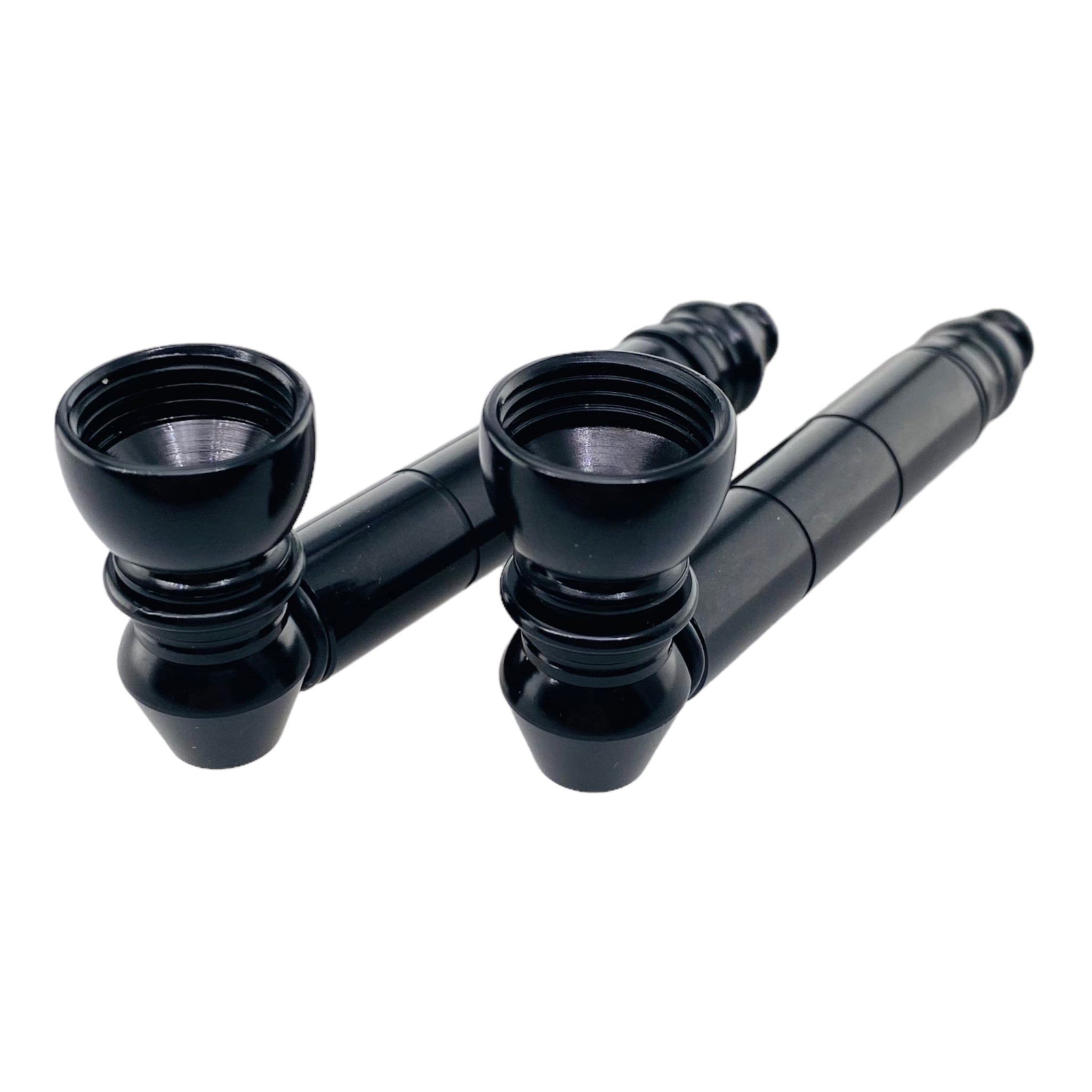 Black Basic Metal Pipe With Small Chamber Bundle