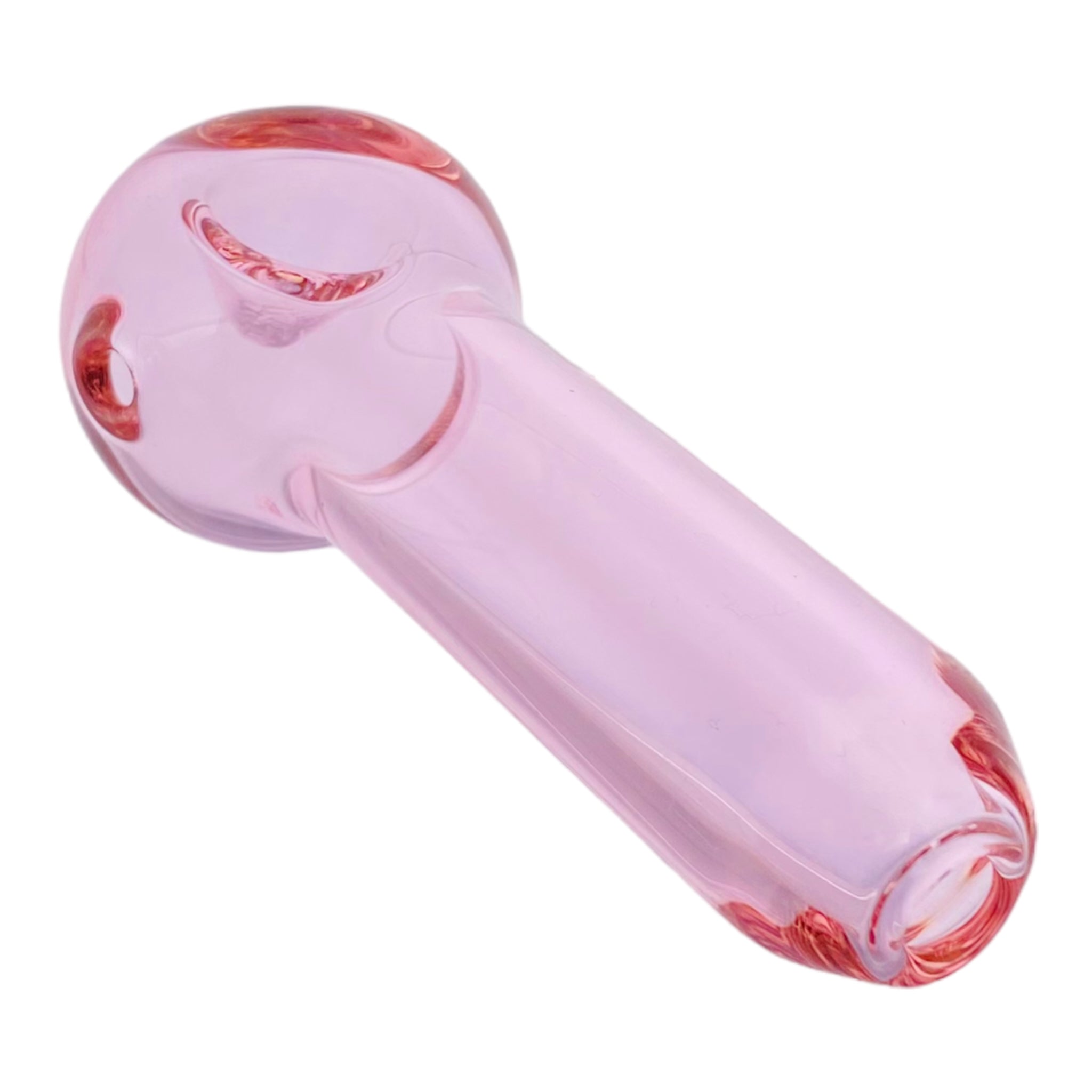 Cute Pink Spoon Glass Pipe