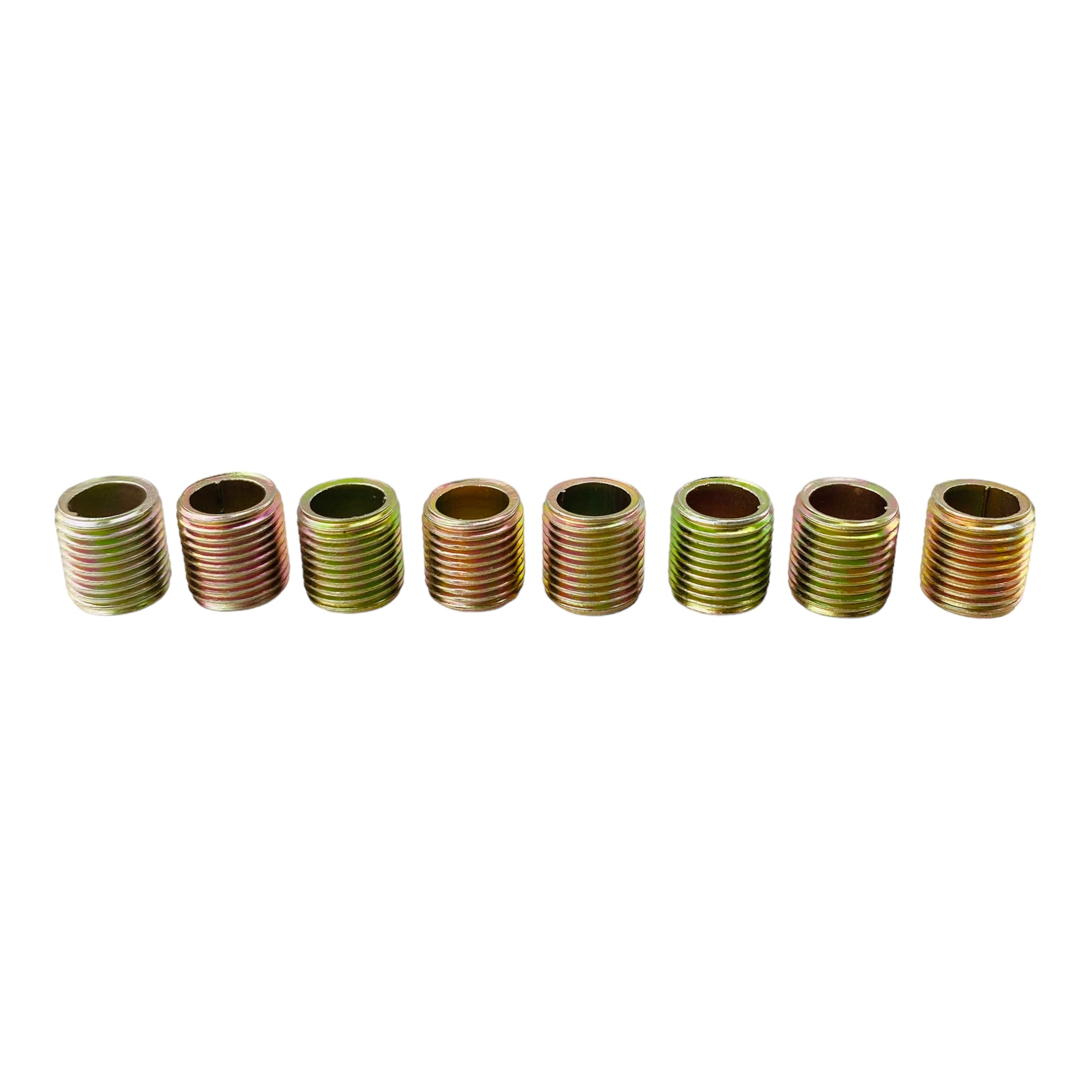 Metal Hand Pipe Replacement Mini Inner Threads - 8 Pack