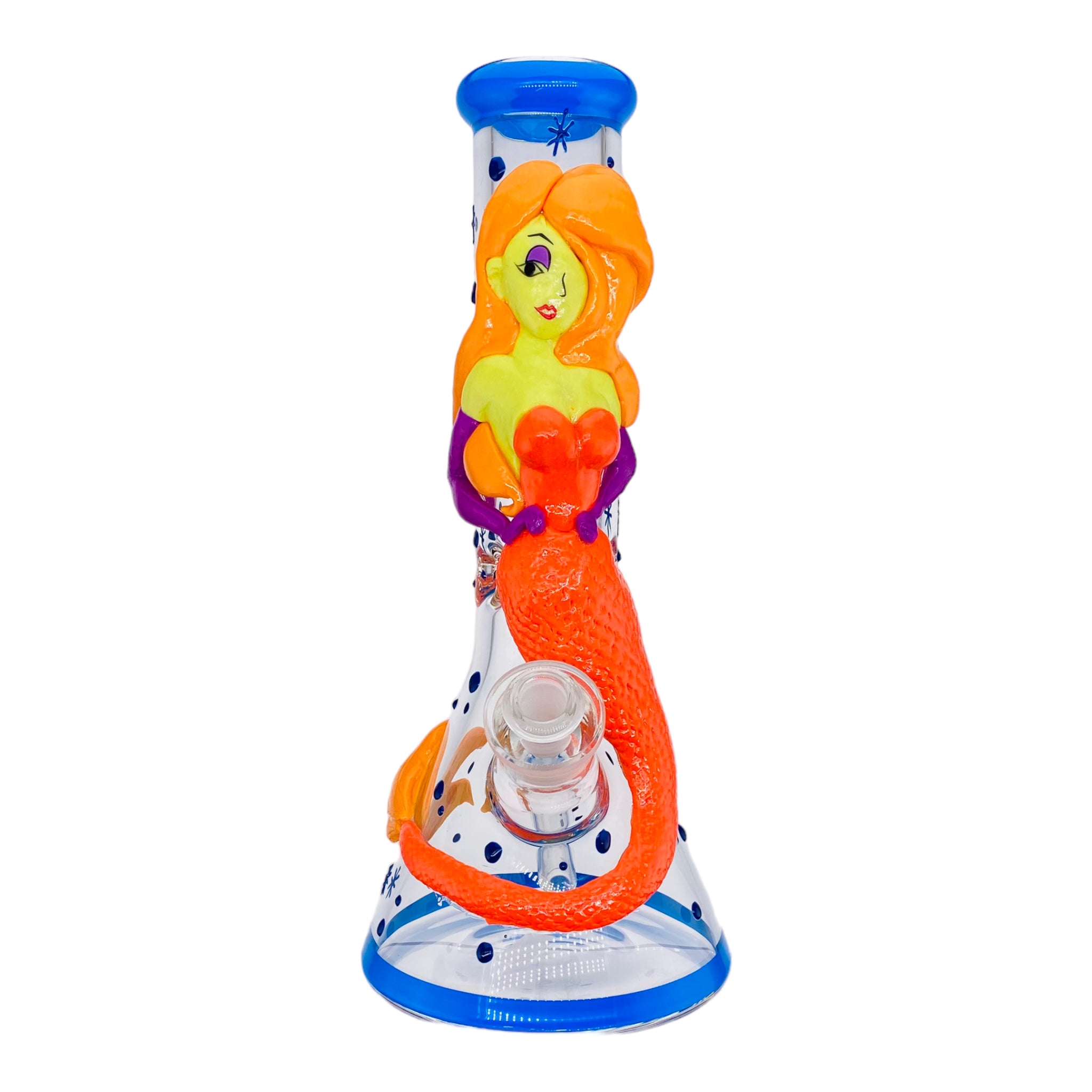 cute and girly bong from Monster Bongs - 12 Inch Mermaid Beaker Bong