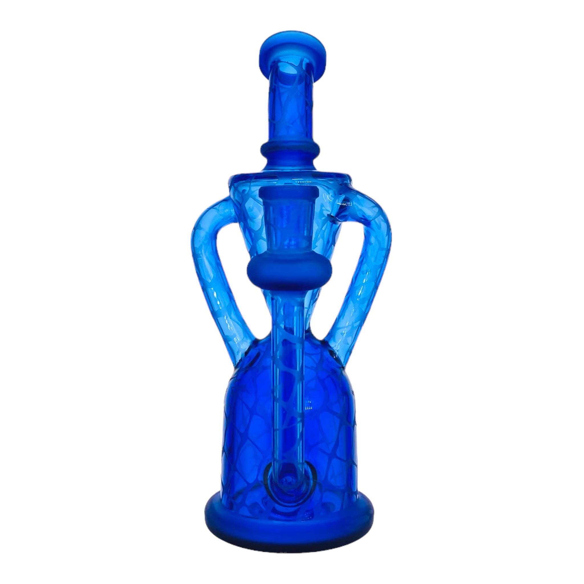 Blue Double Uptake Recycler With Sand Blasting