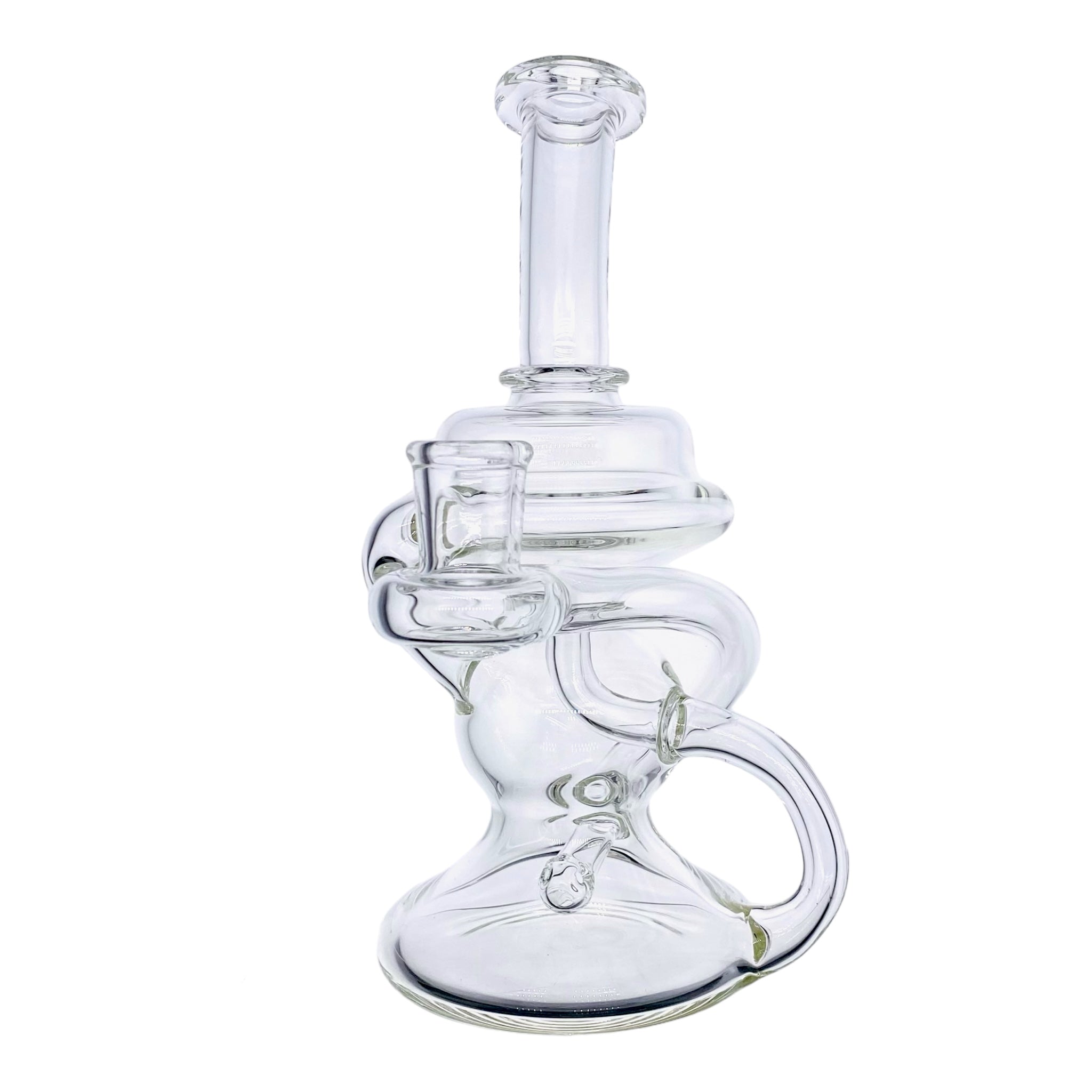 Santa Cruz Glass - Clear Klein Recycler Dab Rig