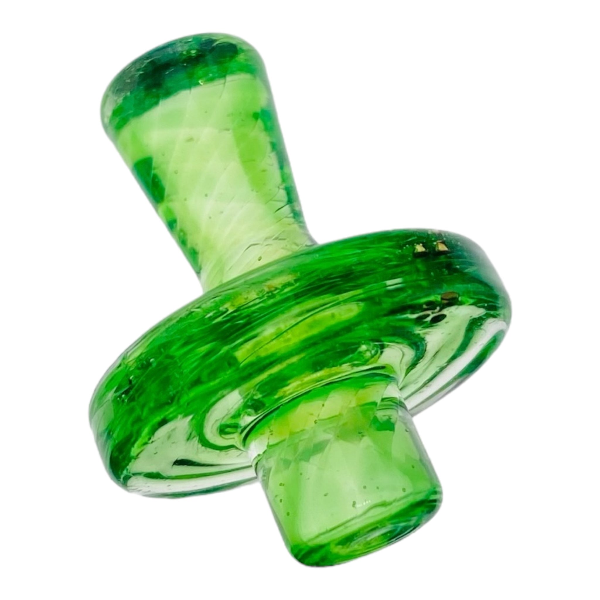 Green Twist Carb Cap For Tower Quartz Bangers