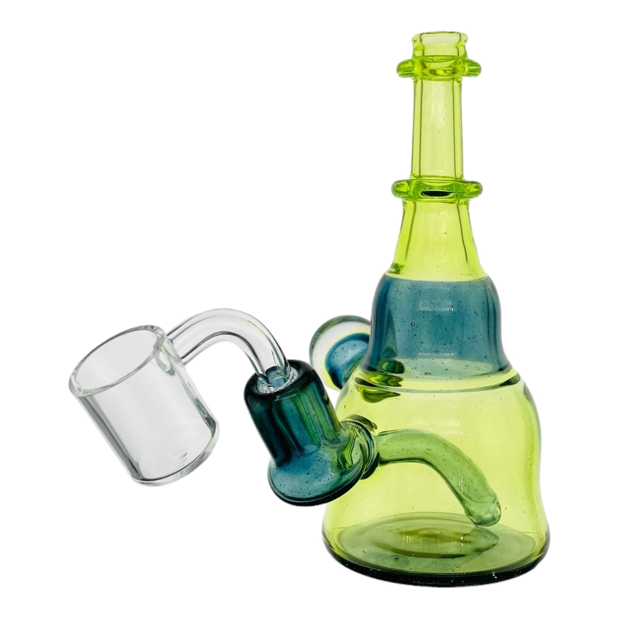 Hatorade x Cobalt Blue Custom 10mm Mini Dab Rig