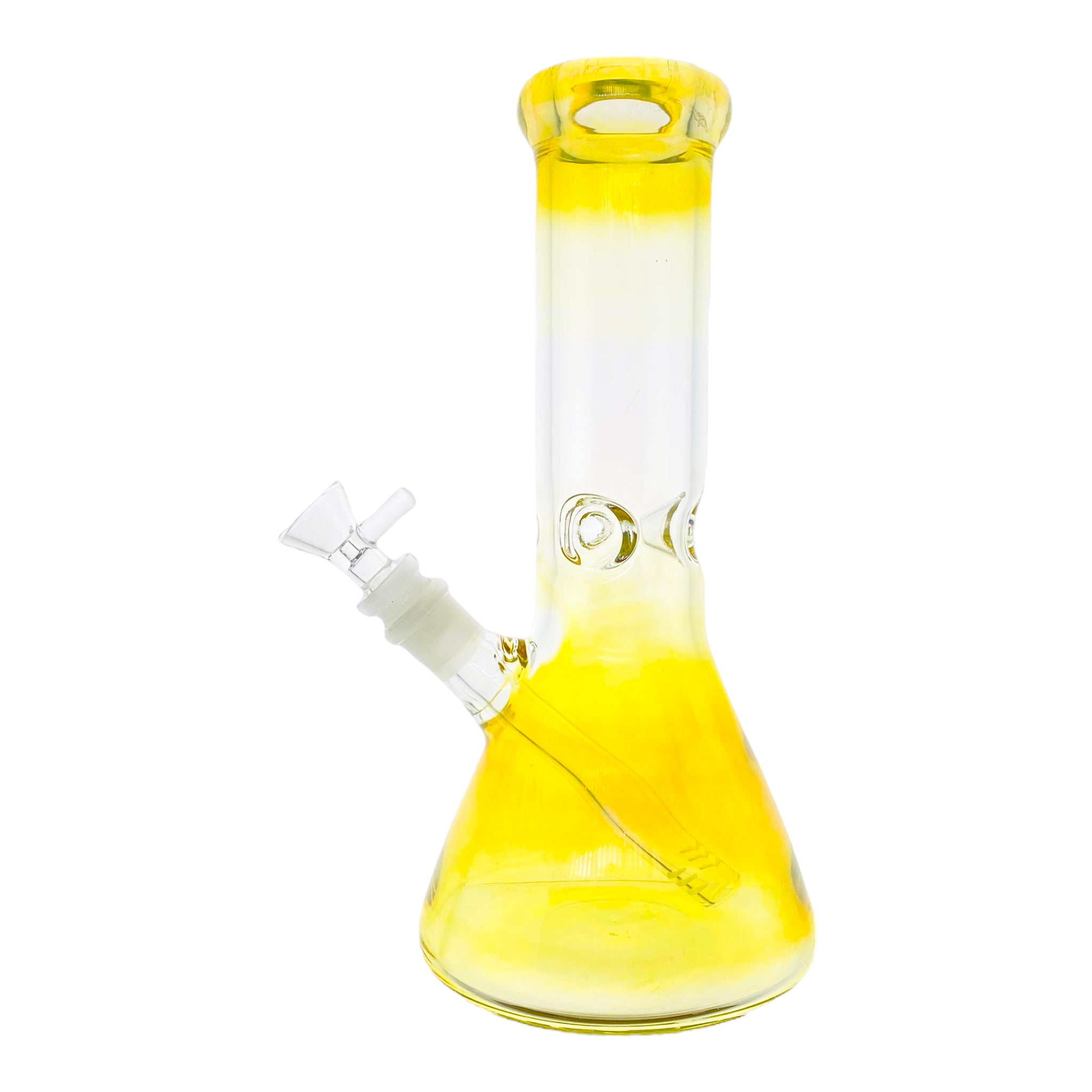 12 Inch Color Changing Fumed Beaker Bong