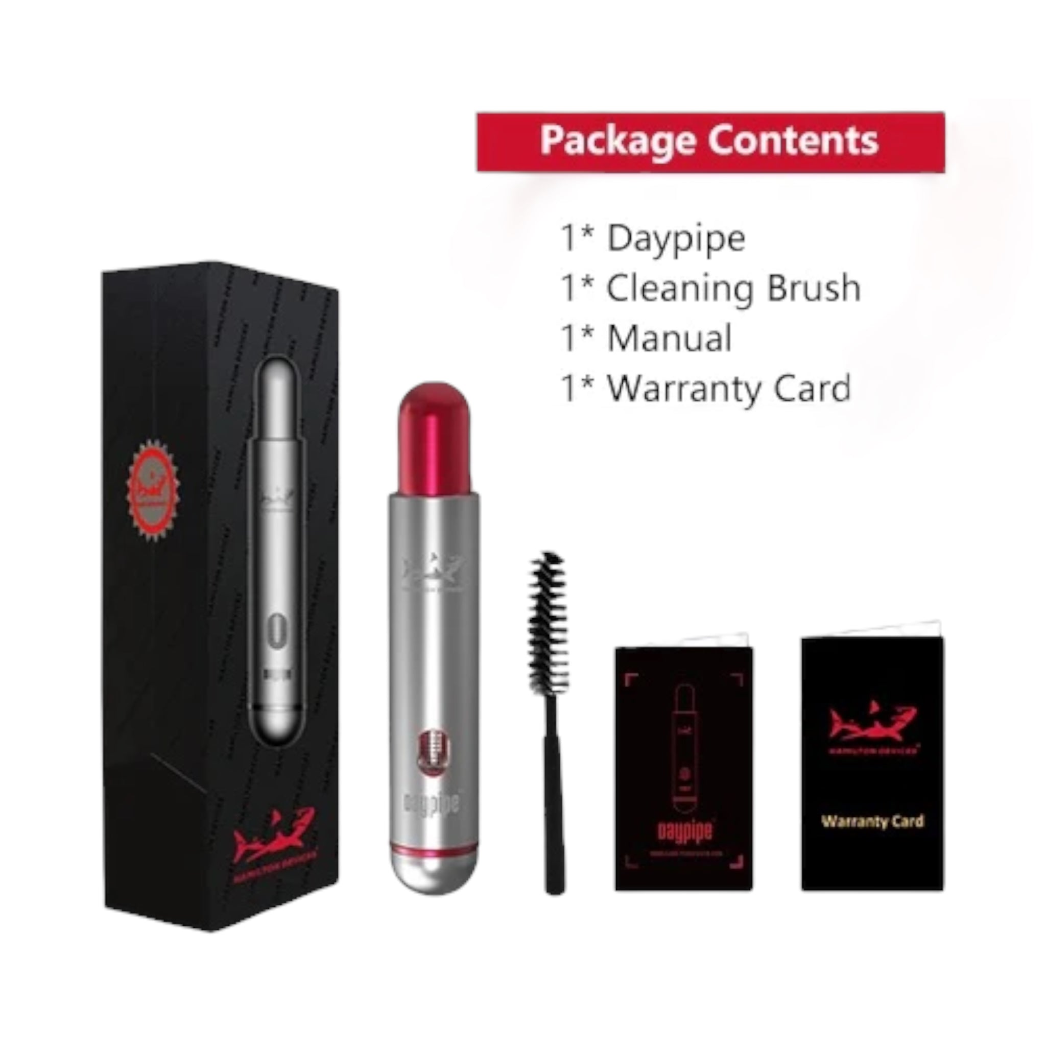 Hamilton Devices Daypipe Red