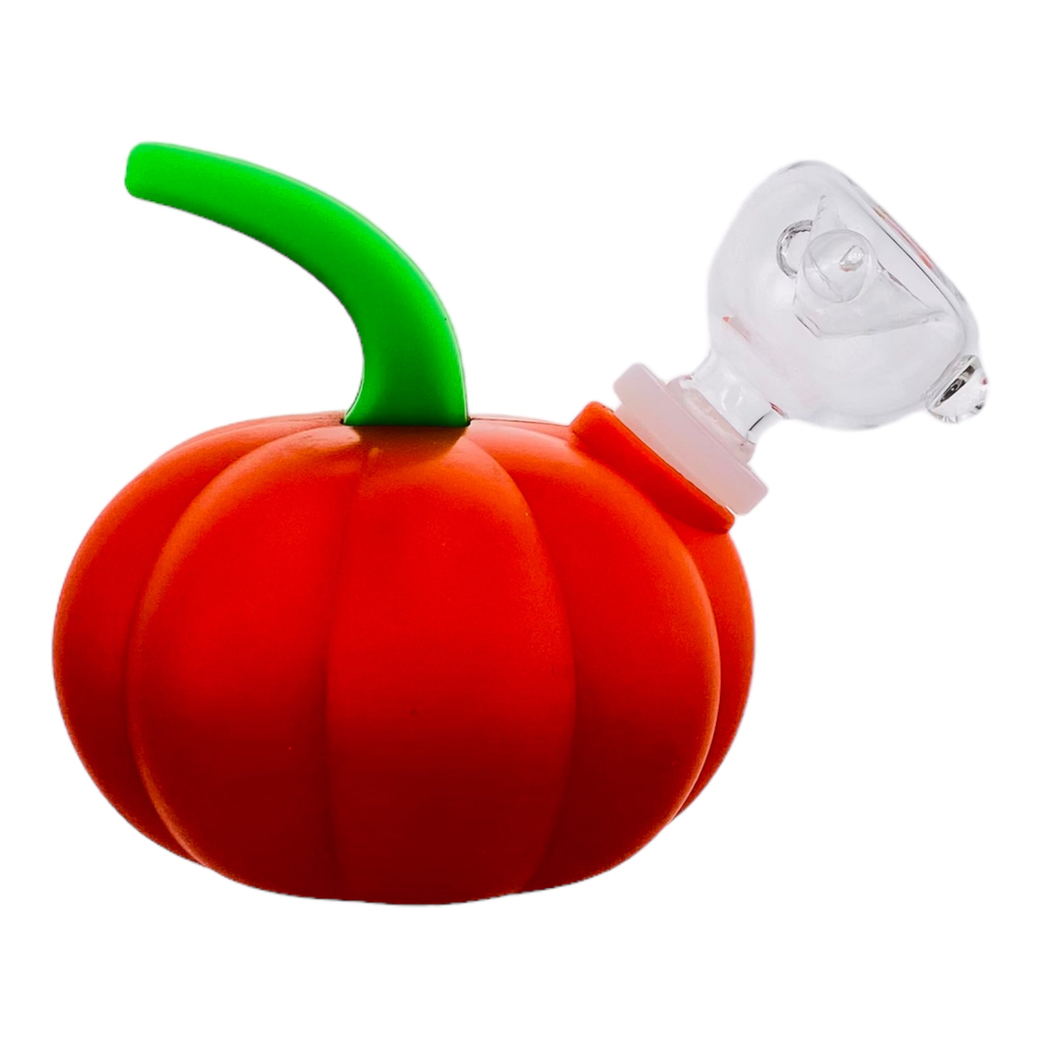 Silicone Jack-O-Lantern Pumpkin Hand Pipe