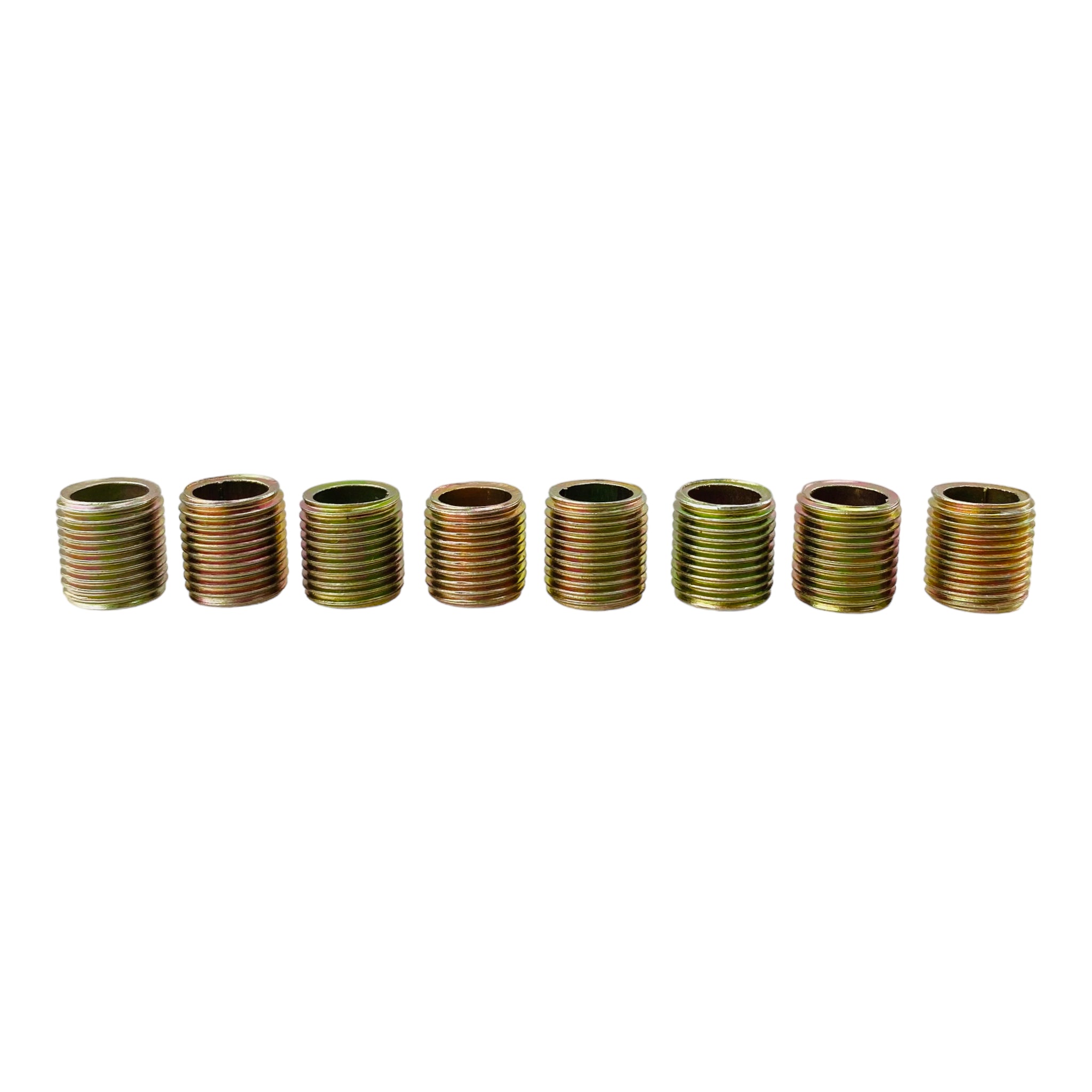 Metal Hand Pipe Replacement Mini Inner Threads - 8 Pack