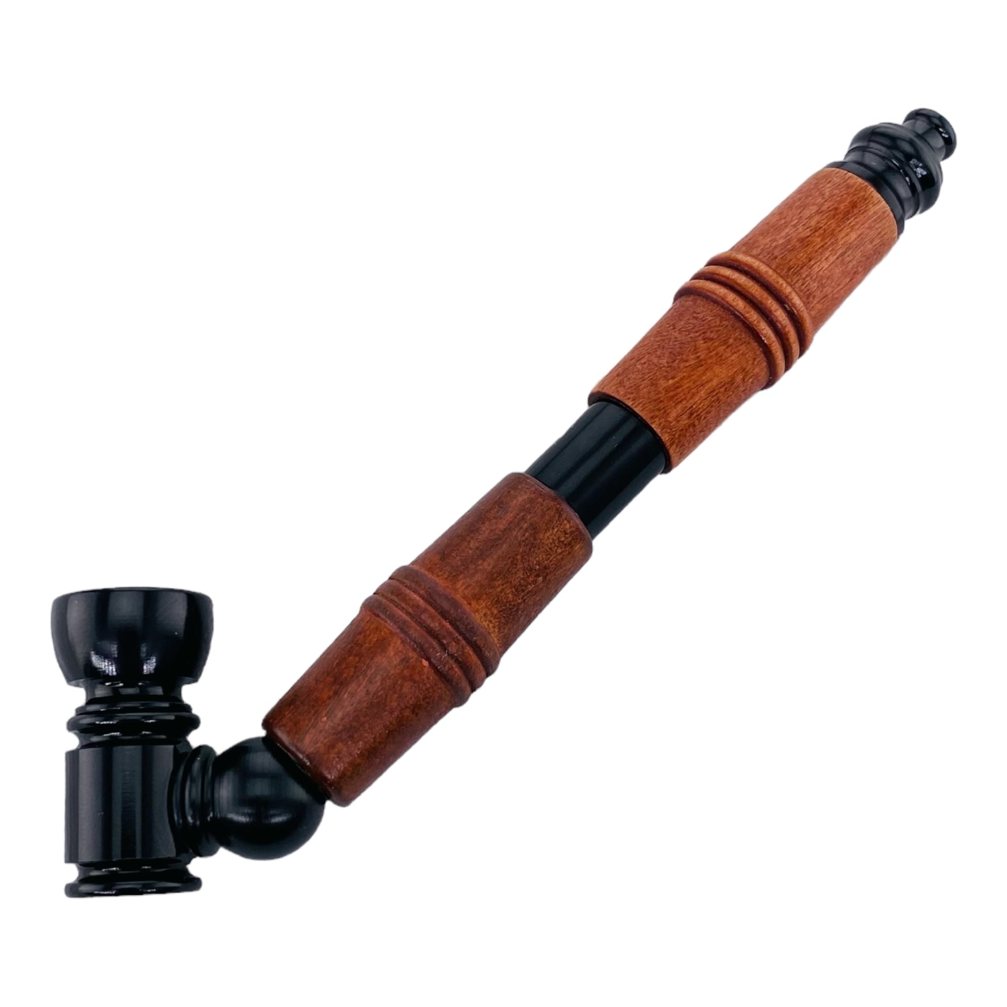 Metal Sherlock With Double Wood Stem hash hammer for sale