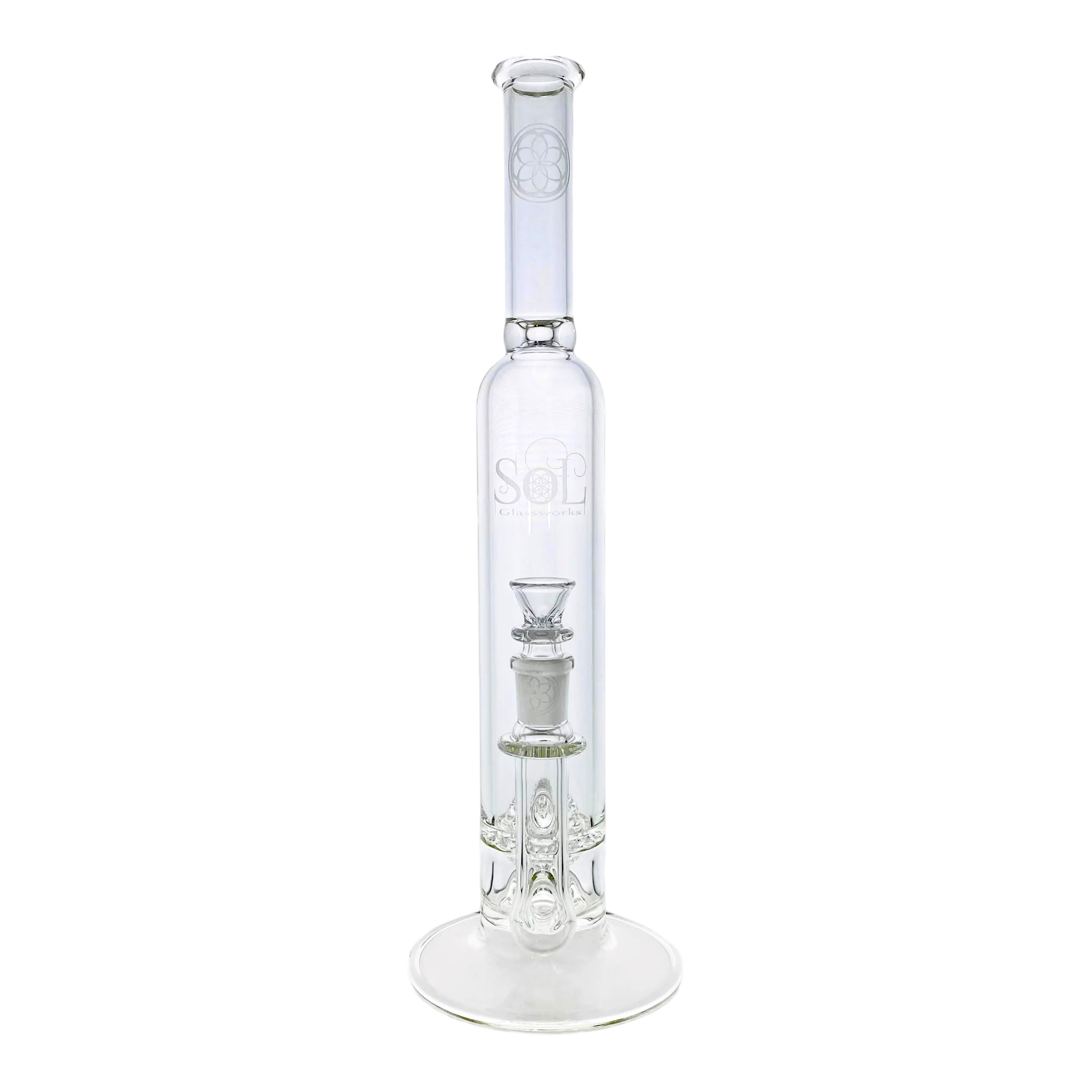 Seed Of Life Glassworks - SoL 60 Lace-Sphere Perc Clear