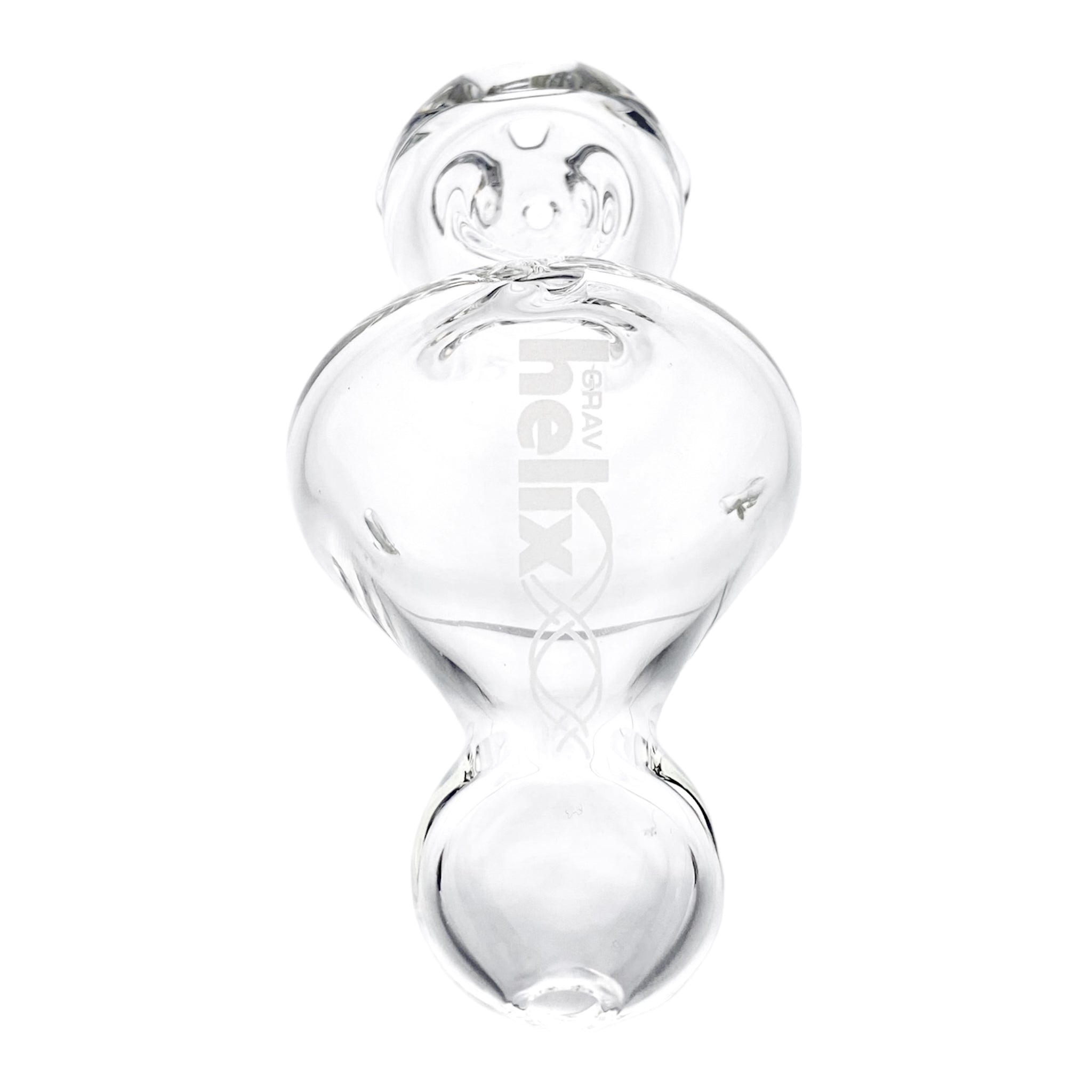 Grav Labs - Helix Hand Pipe - Clear