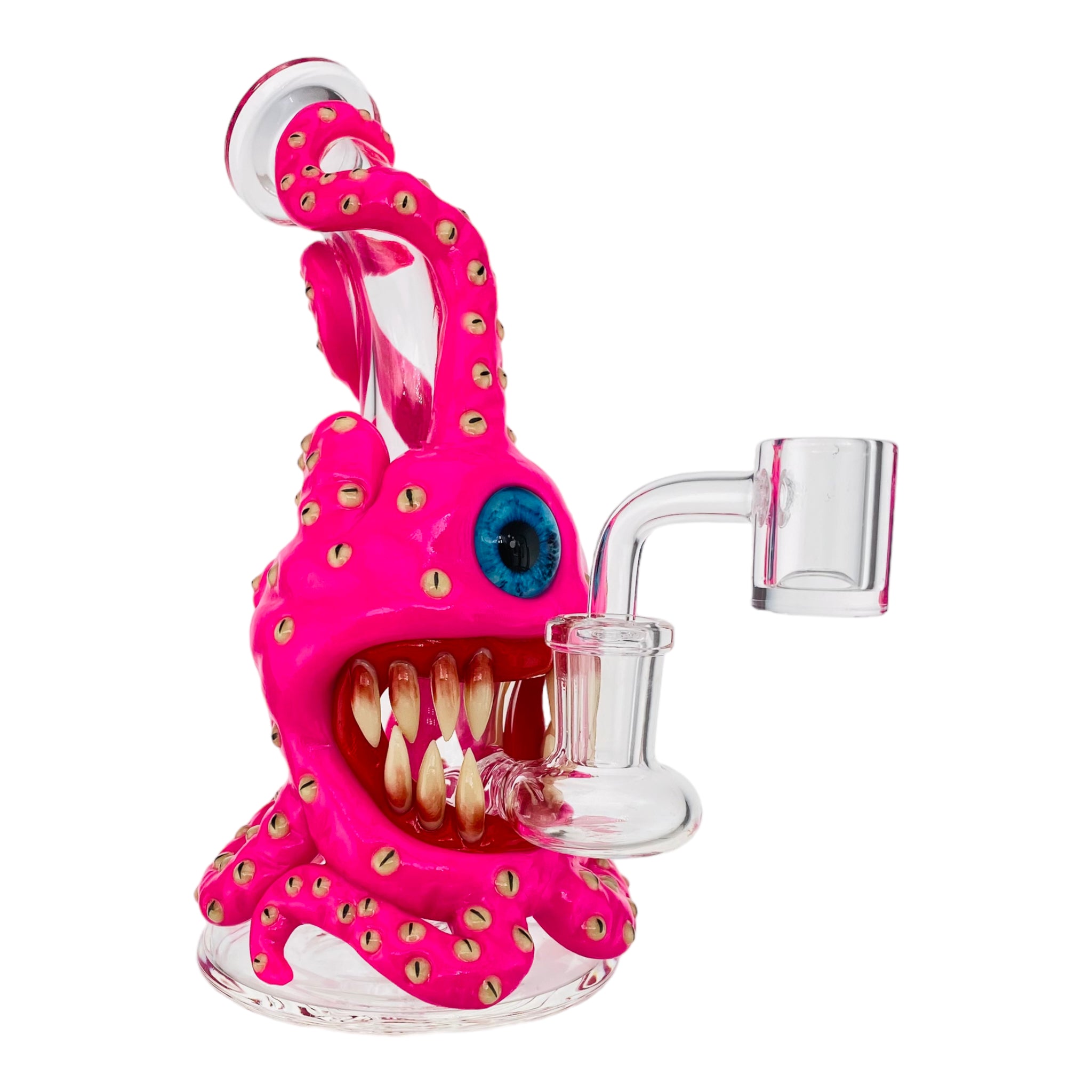 Pink Cyclops Octopus Monster Anime Dab Rig