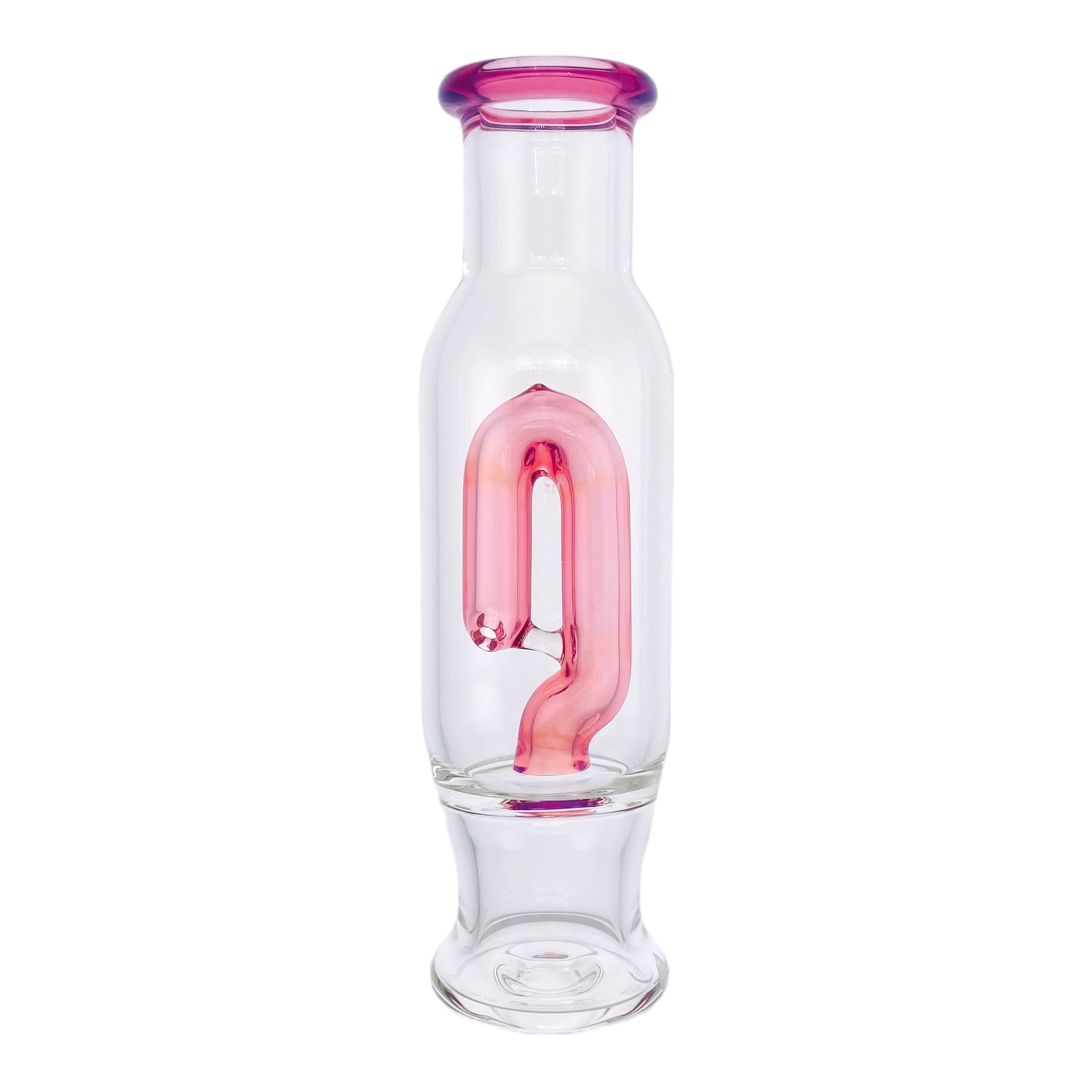 Puffco Peak Glass Attachment - Cherry Pink