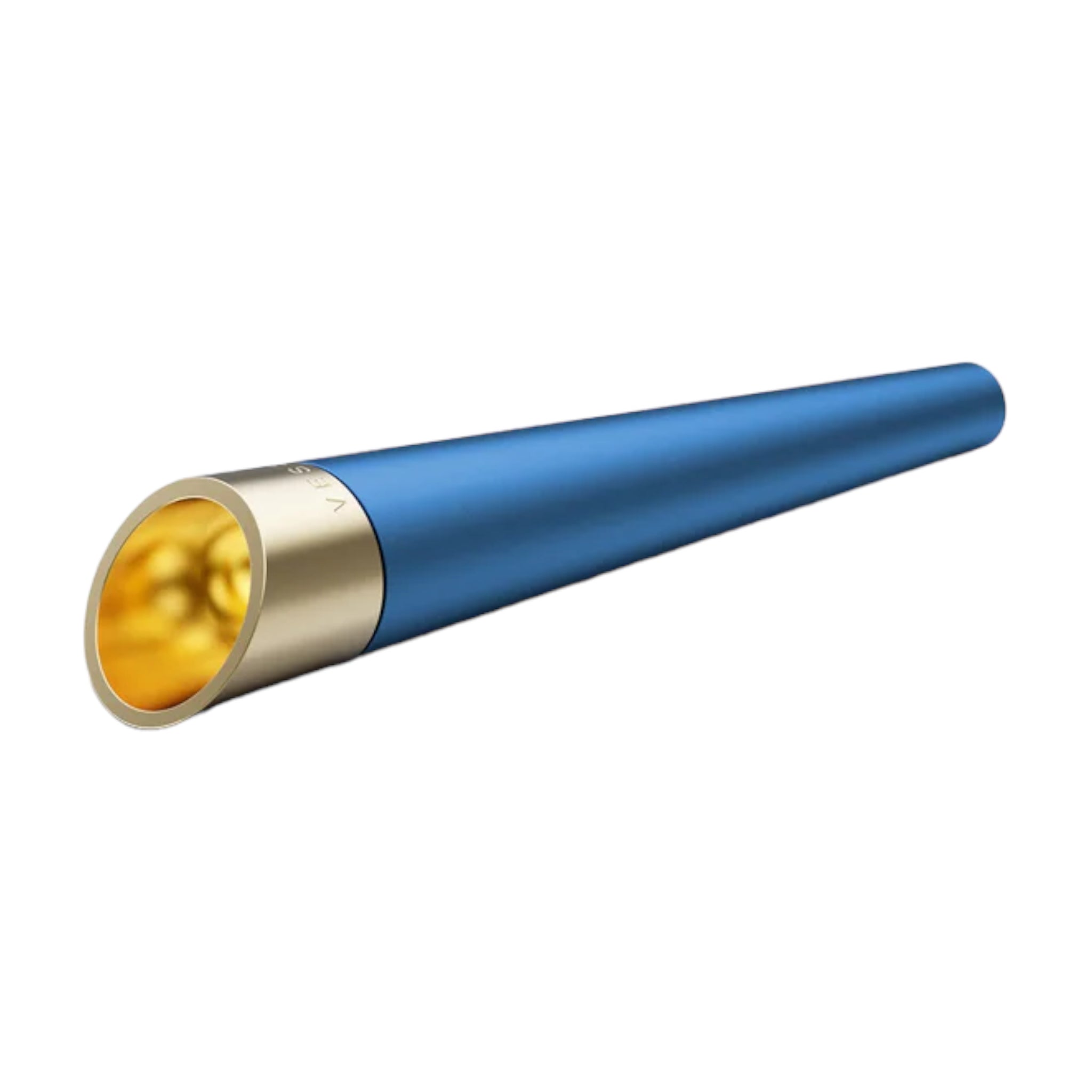 Vessel - Cone Helix Series Metal Hand Pipe Blue