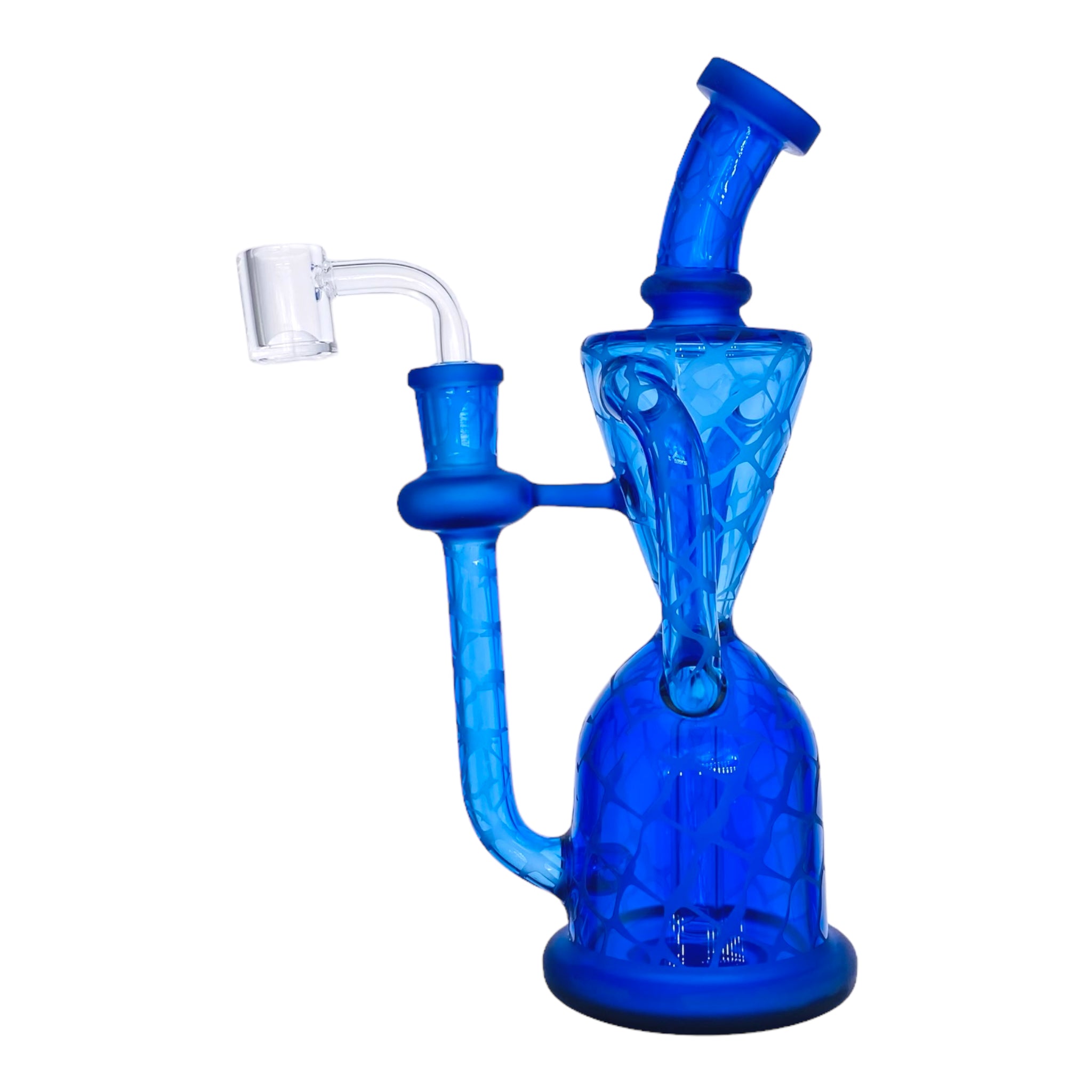 Blue Double Uptake Recycler With Sand Blasting