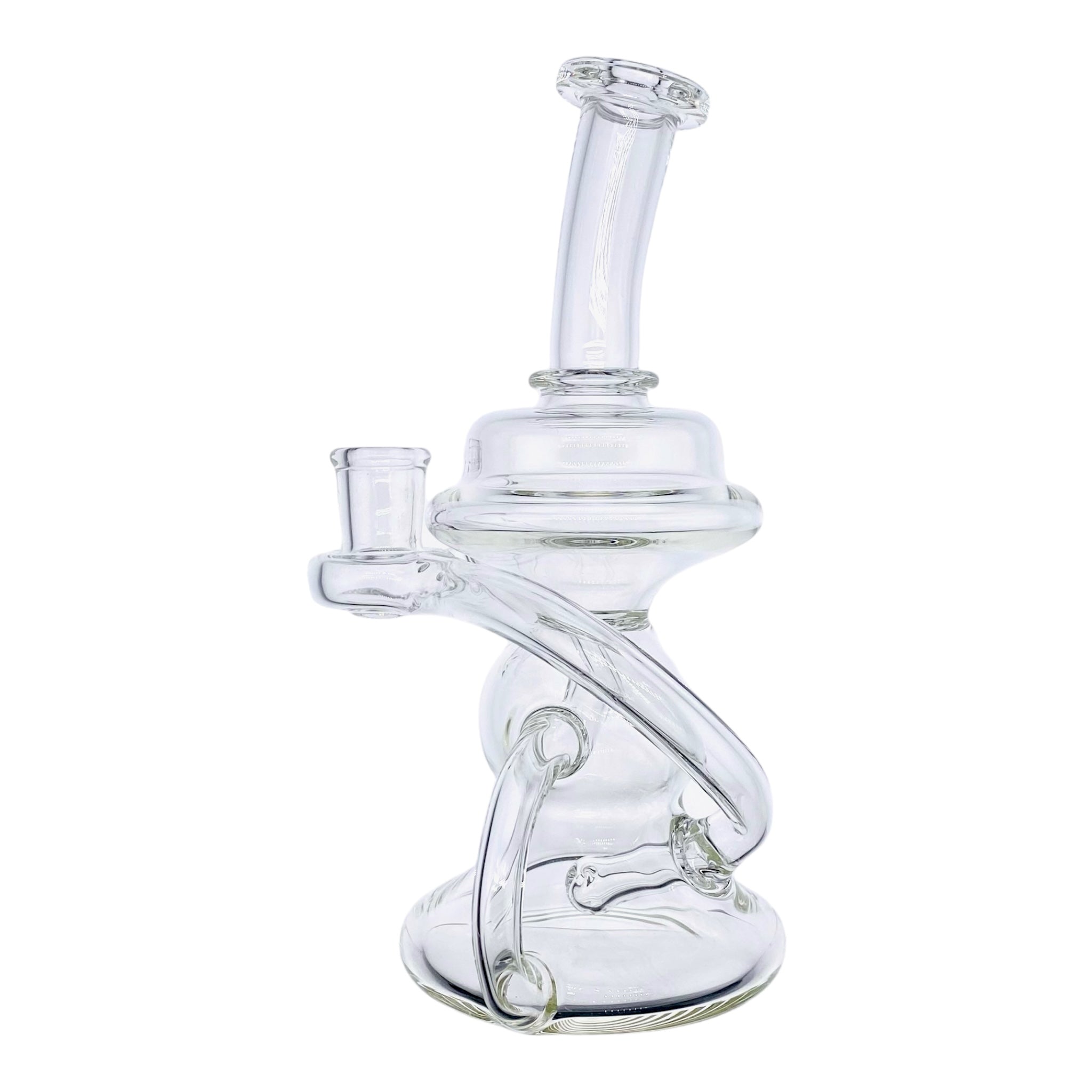 Santa Cruz Glass - Clear Klein Recycler Dab Rig