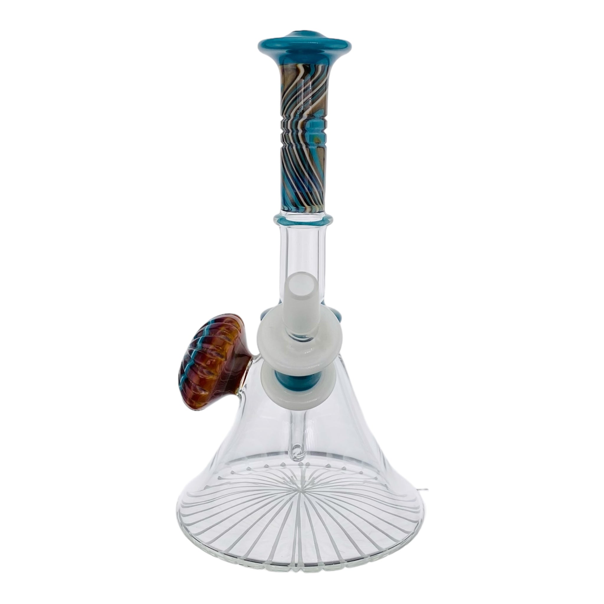 heady glass Pajay Glass Carved Mini Tube Dab Rig for sale
