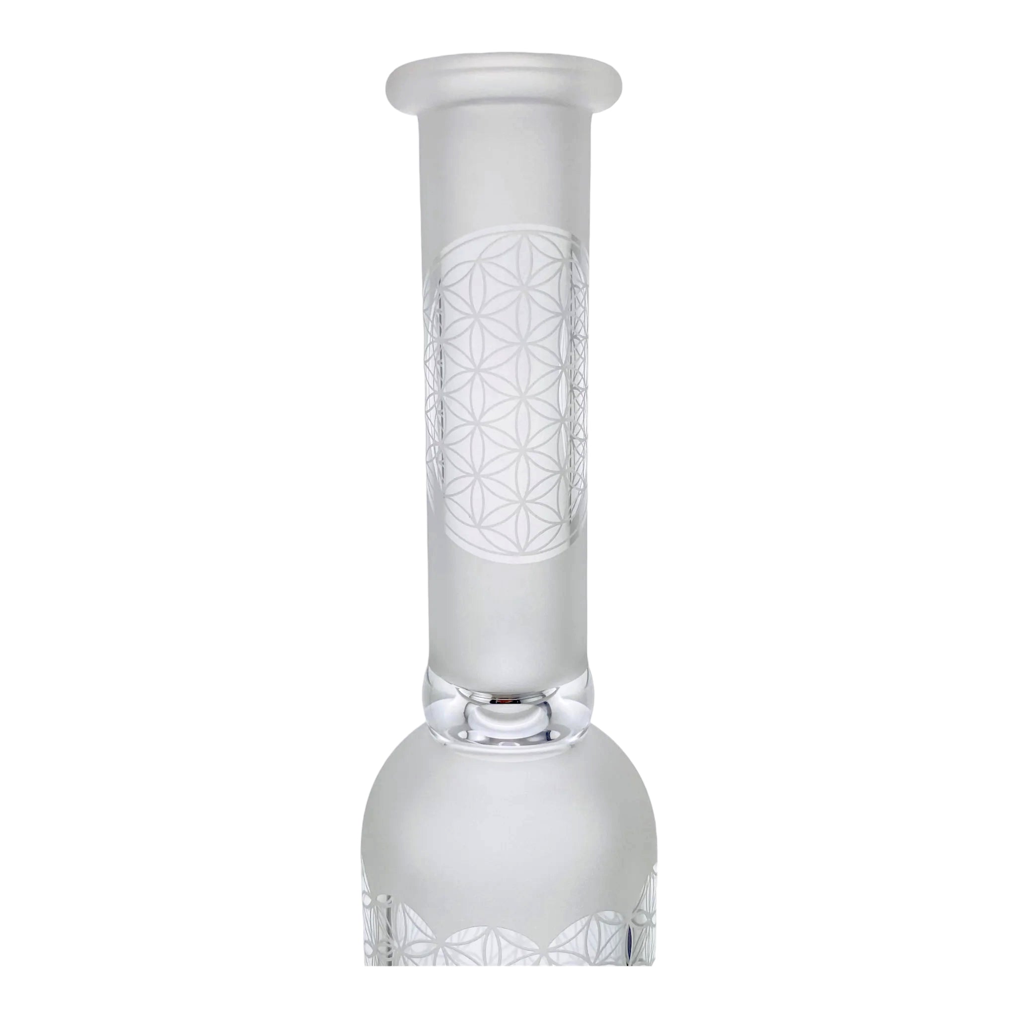 Seed Of Life Glassworks - SoL 50 Lace-Sphere Perc Sacred-G Sandblasted