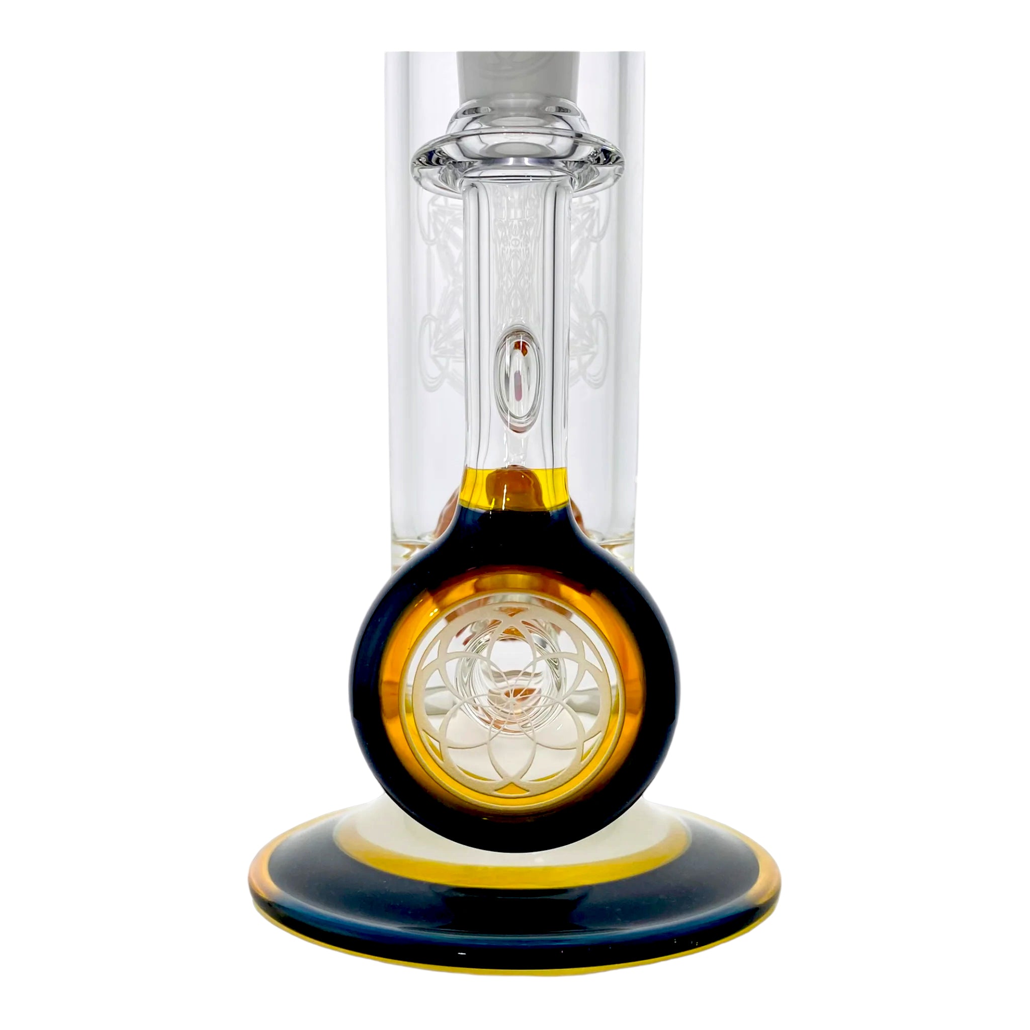 Seed Of Life Glassworks - SoL 60 Lace-Sphere Perc Sacred-G Sandblasted