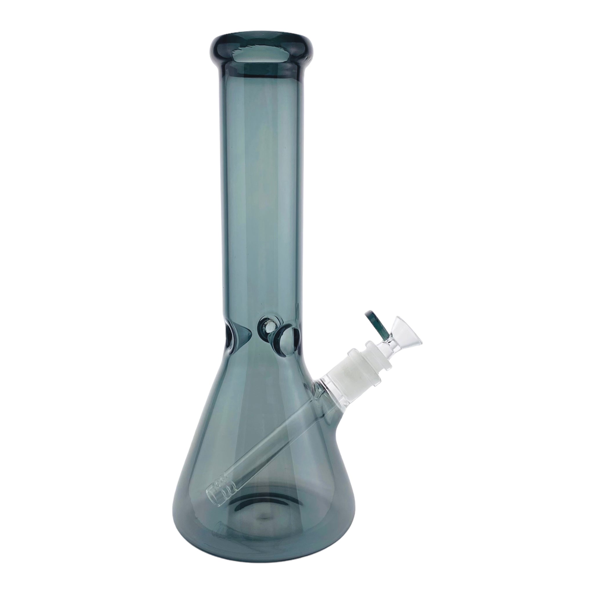 12 Inch Full Shadow Black Beaker Base Glass Bong