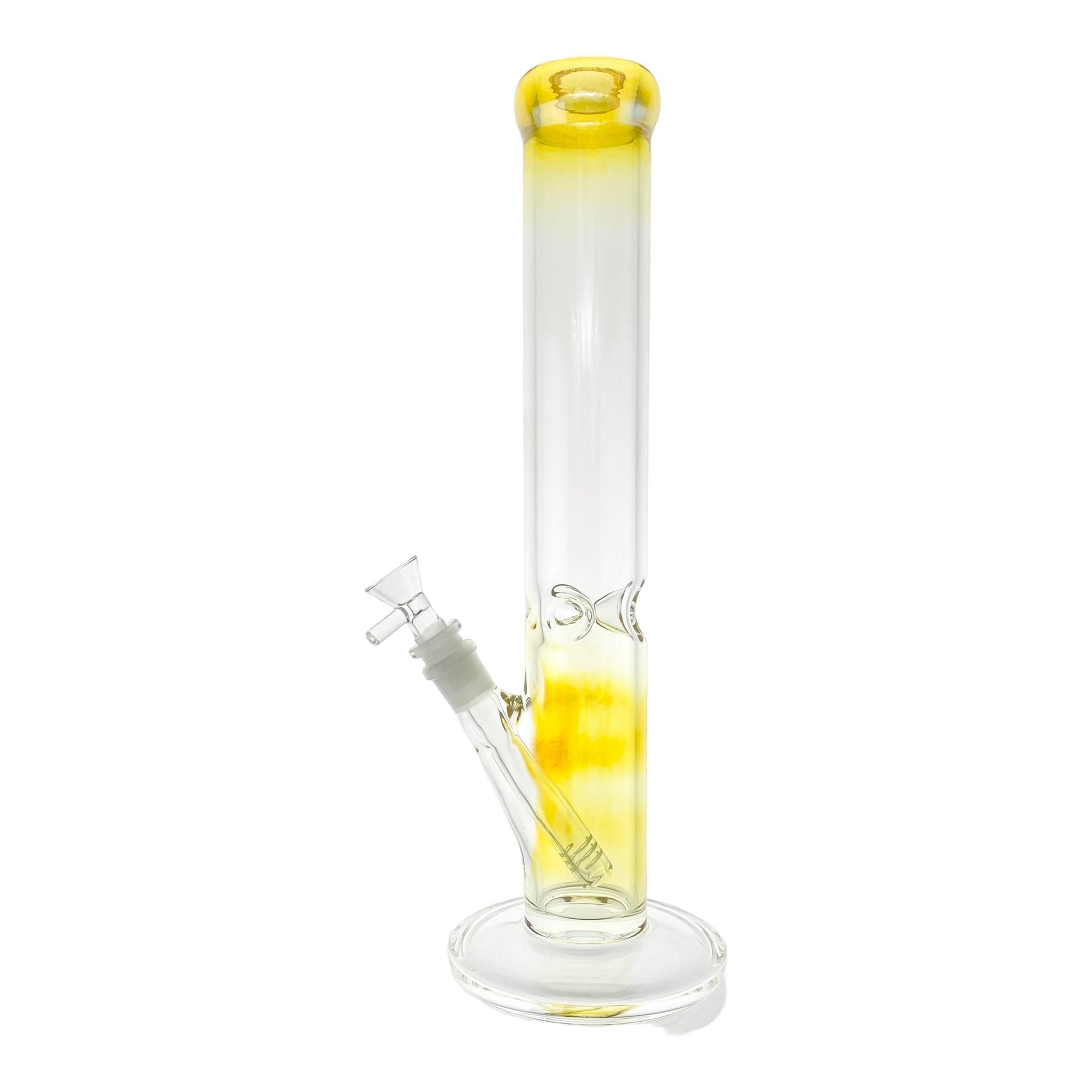 10 Inch Color Changing Fumed Straight Tube Bong