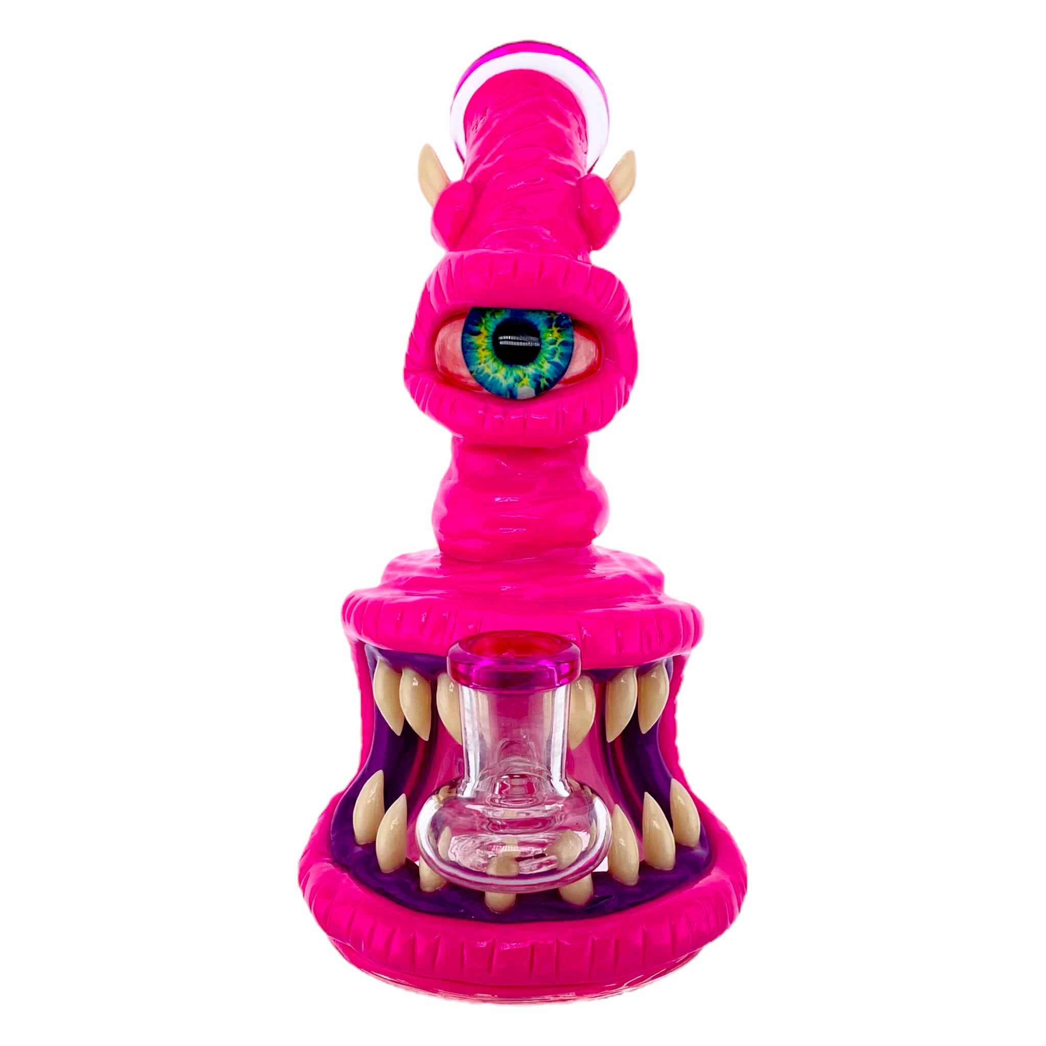 Pink Cyclops Monster Small Dab Rig Pink Cyclops Monster Small Dab Rig
