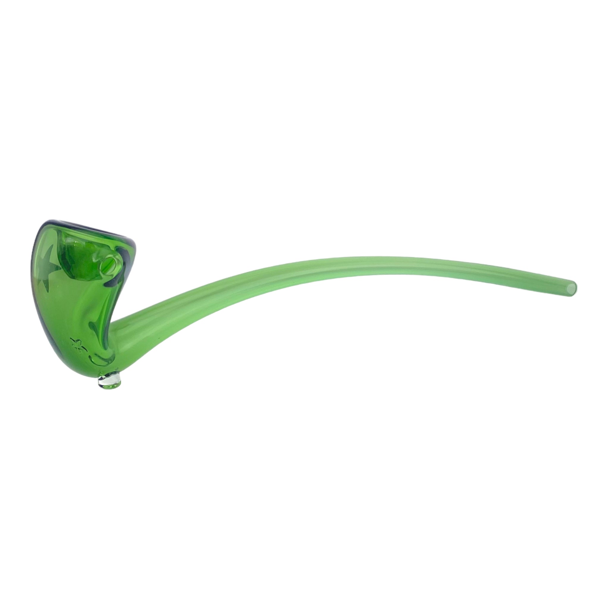 Original Glass Gandalf 13 Inch Green Sherlock Pipe