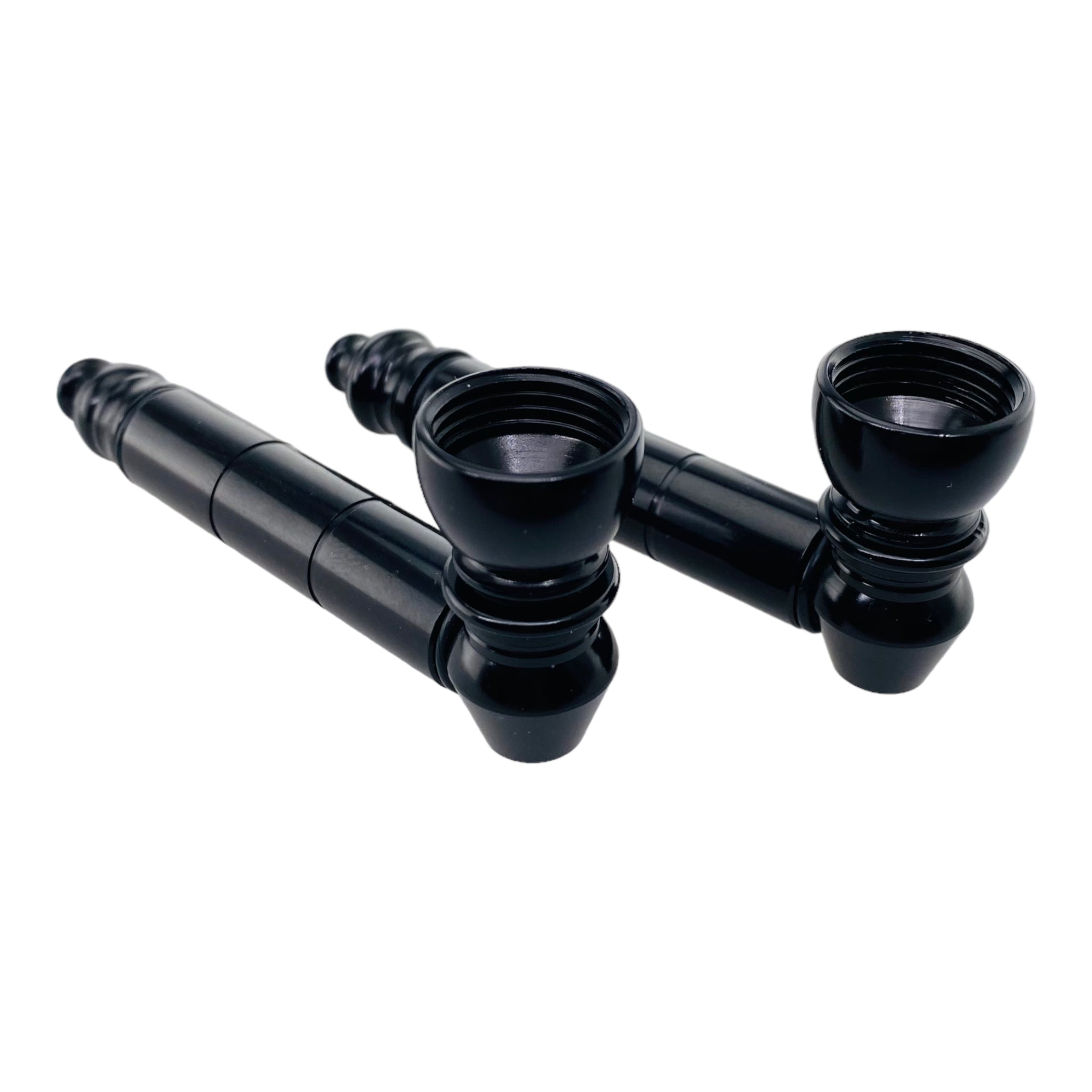 Black Basic Metal Pipe With Small Chamber Bundle