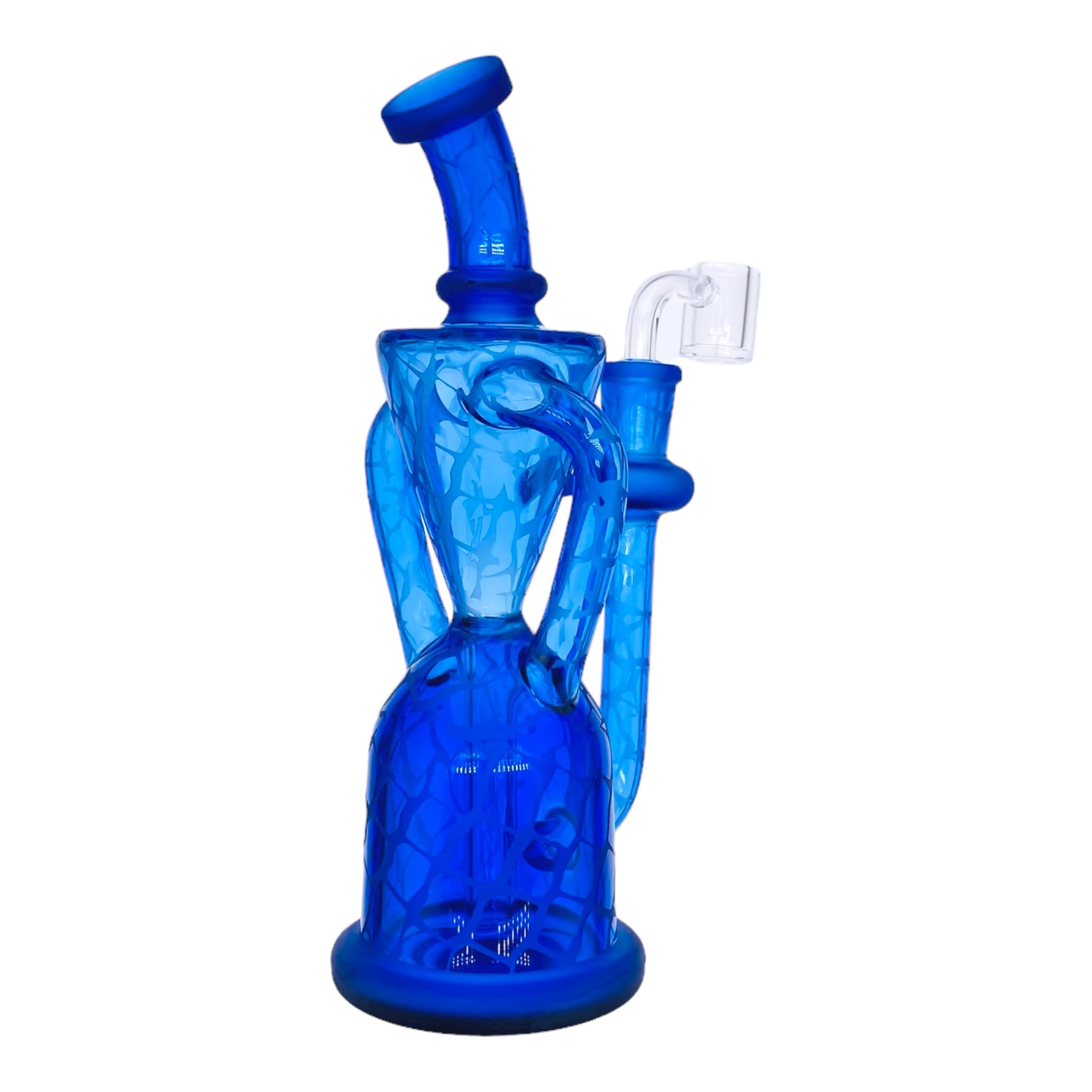 Blue Double Uptake Recycler With Sand Blasting