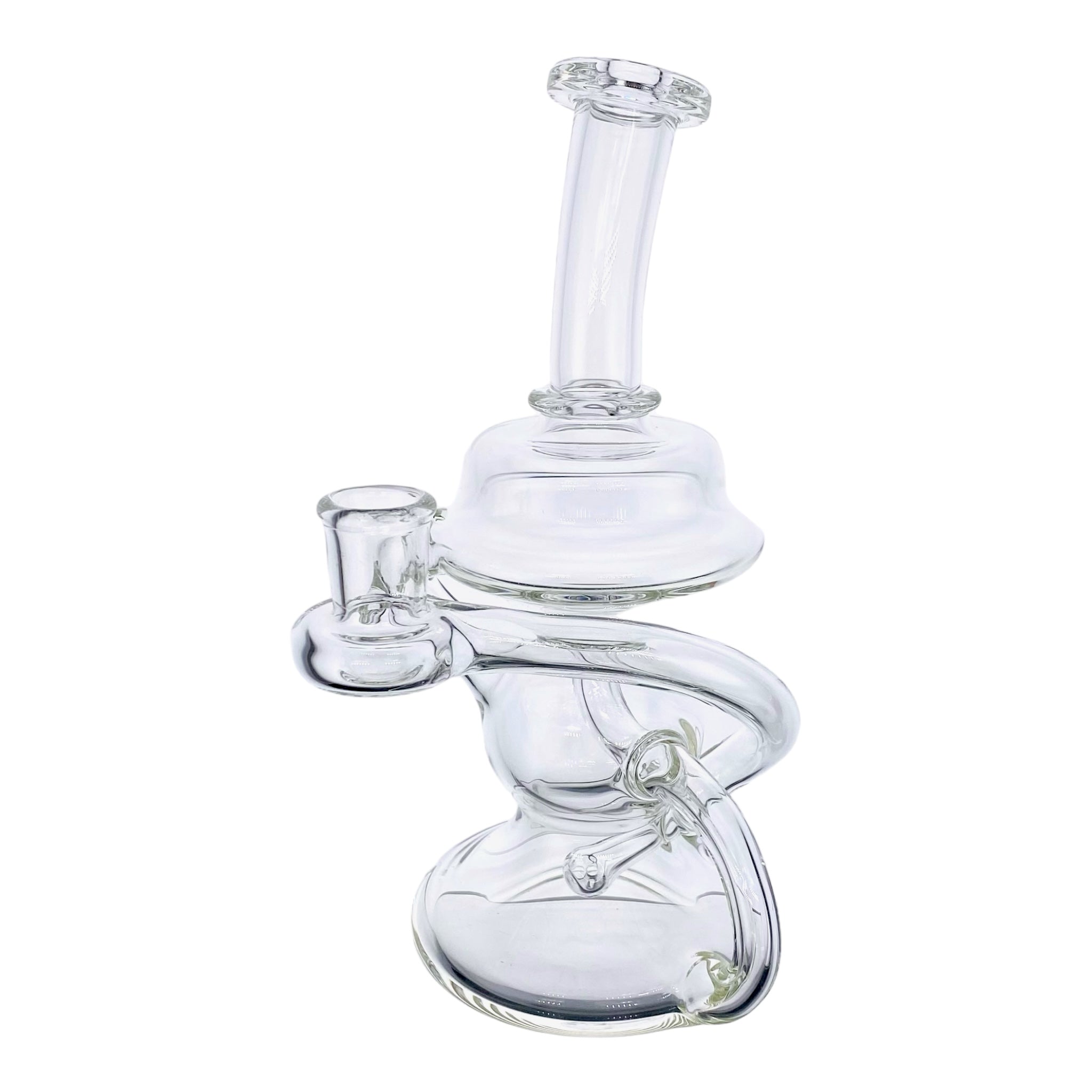 Santa Cruz Glass - Clear Klein Recycler Dab Rig