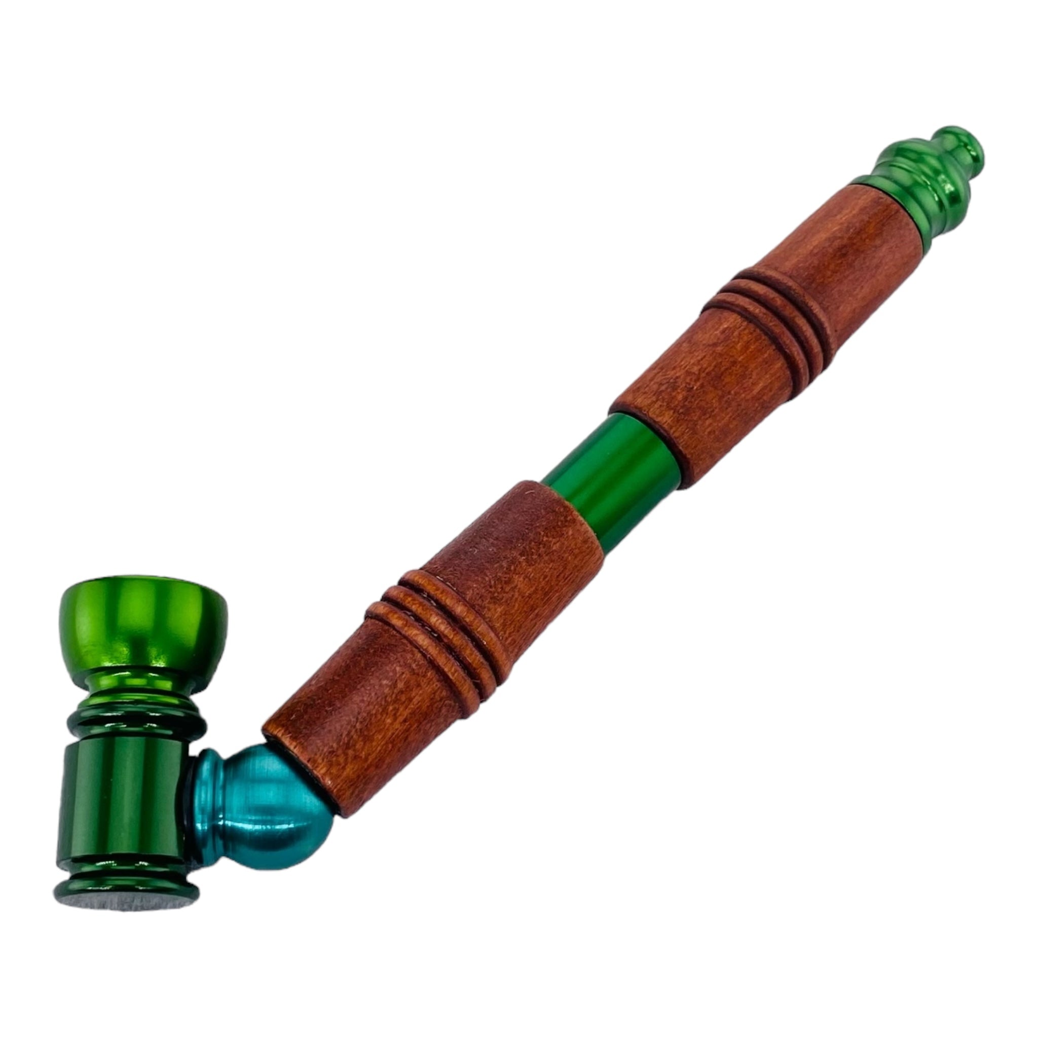 Metal Sherlock With Double Wood Stem hash hammer for sale