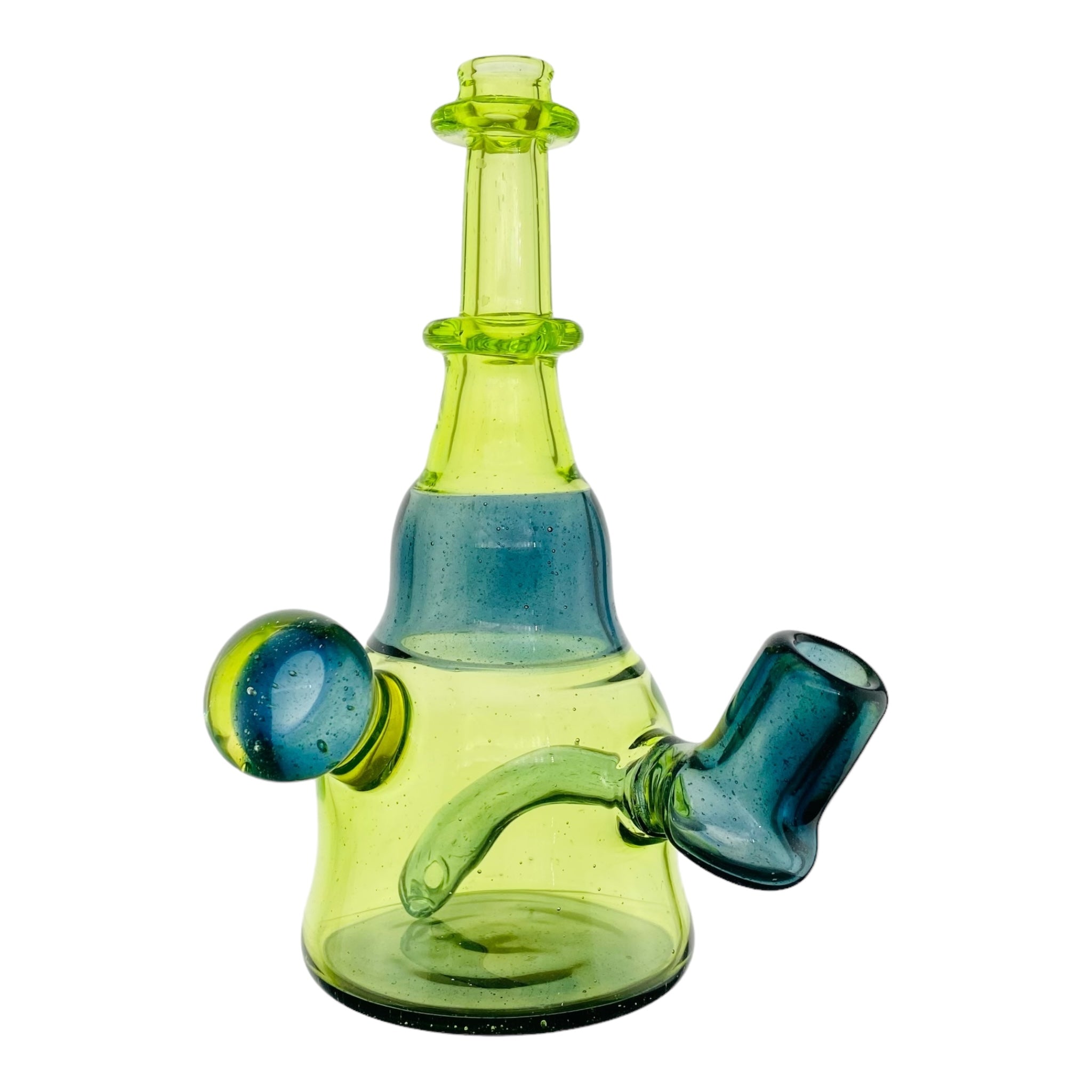 Hatorade x Cobalt Blue Custom 10mm Mini Dab Rig