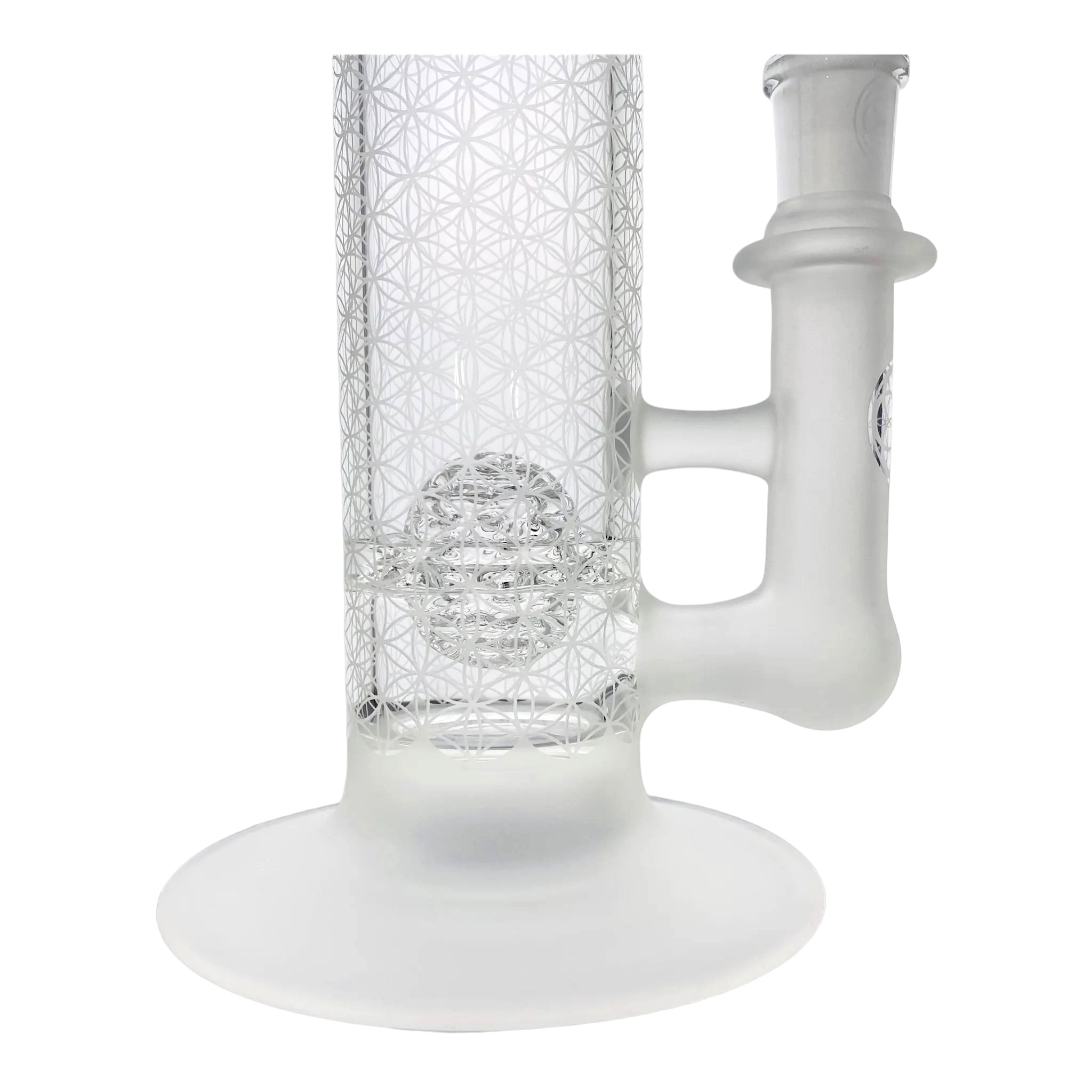 Seed Of Life Glassworks - SoL 50 Lace-Sphere Perc Sacred-G Sandblasted