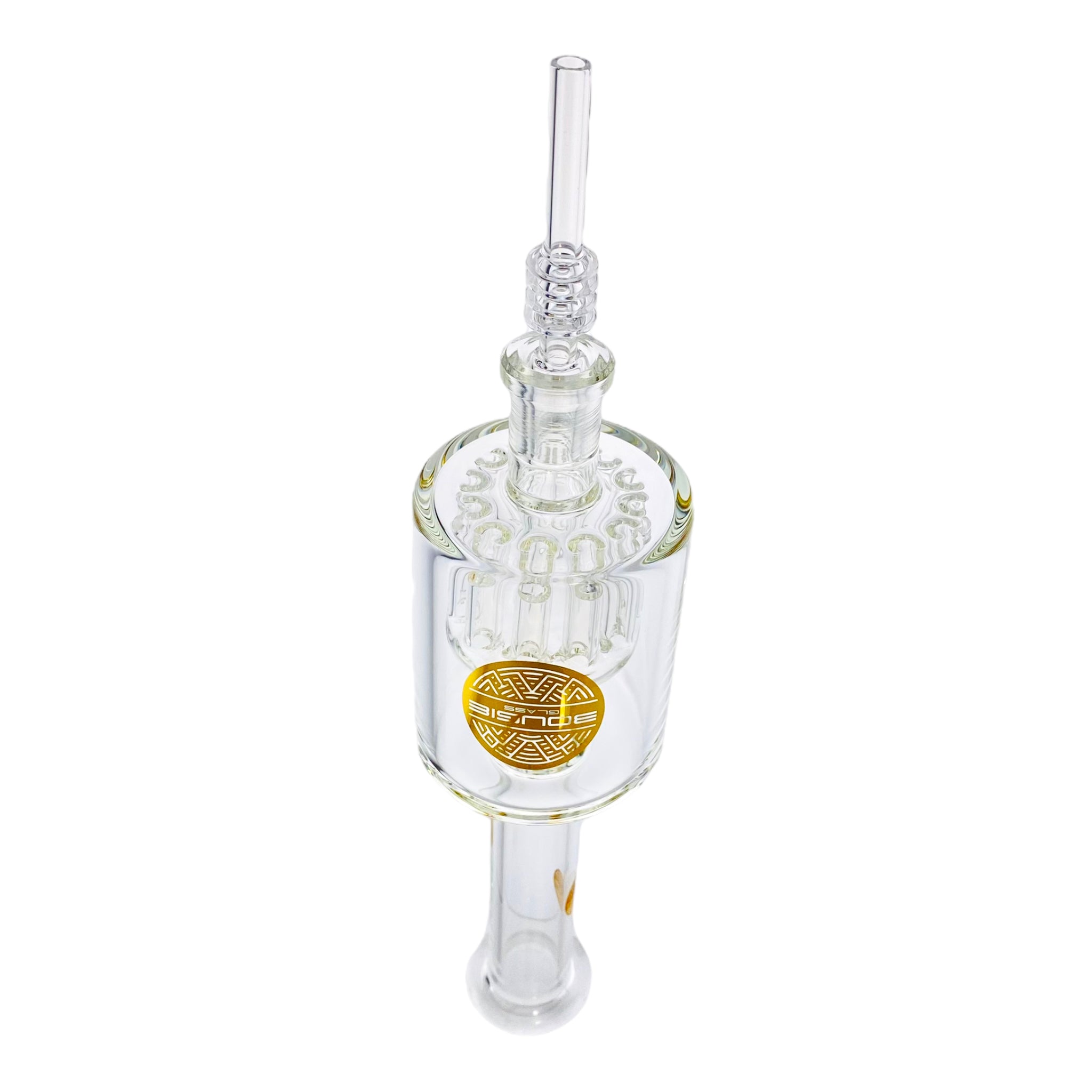 Bougie Glass - Large Nectar Collector With 12 Arm Tree Perc - Clear