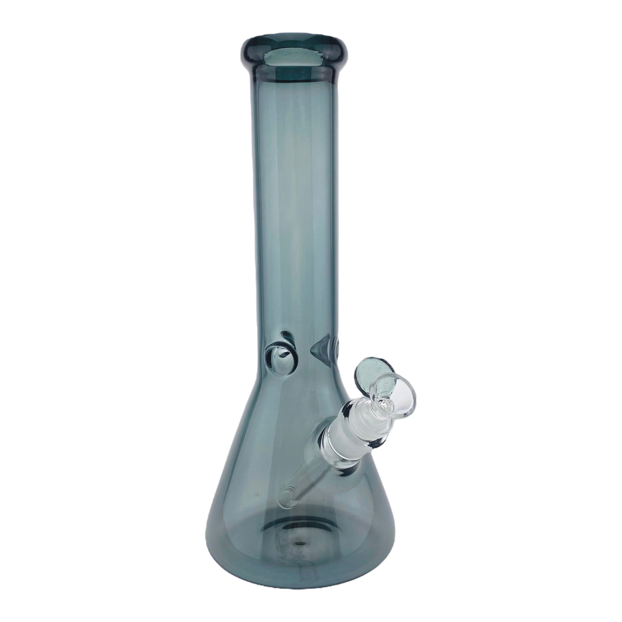 12 Inch Full Shadow Black Beaker Base Glass Bong