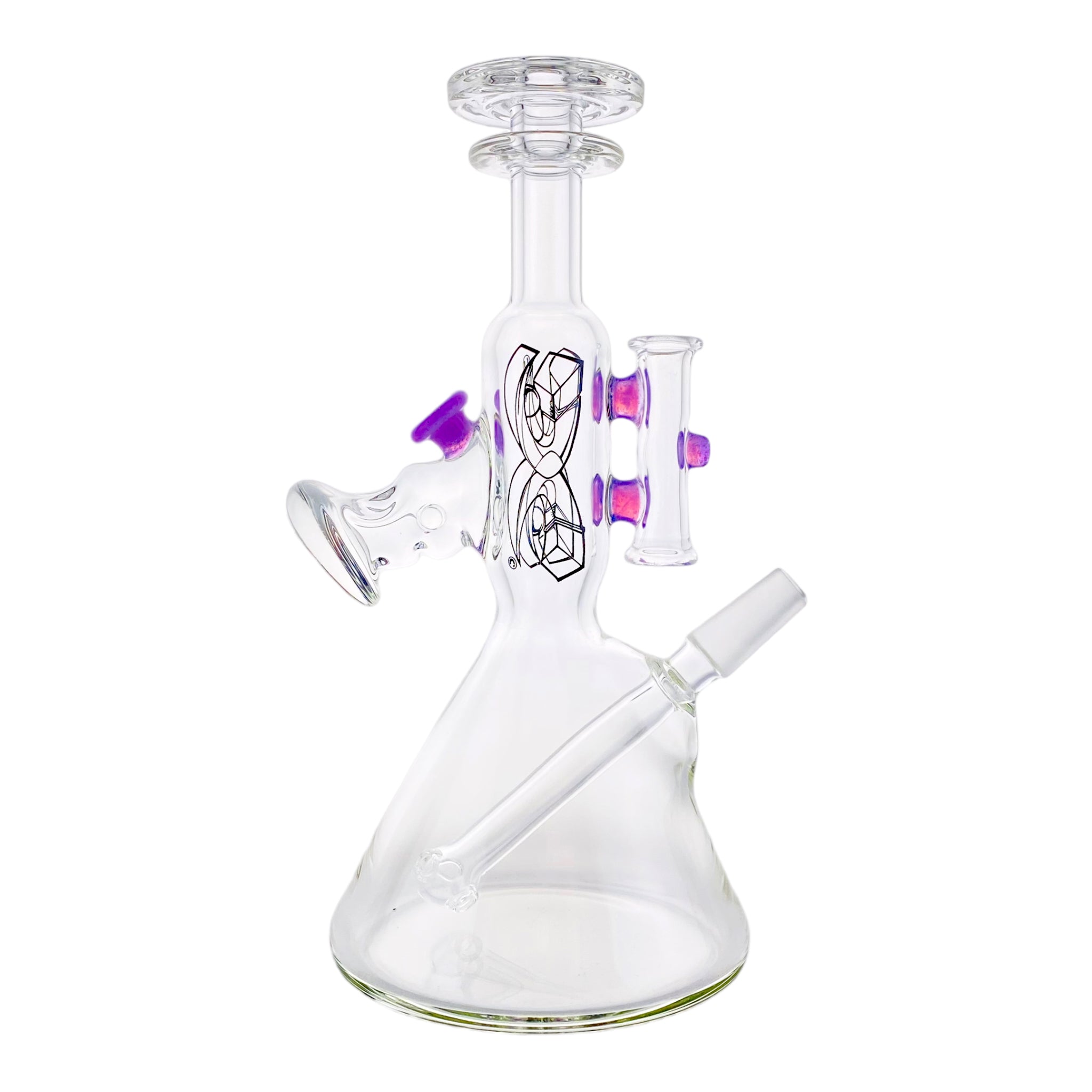 Darby Creations - Small Clear Ray Gun Dab Rig