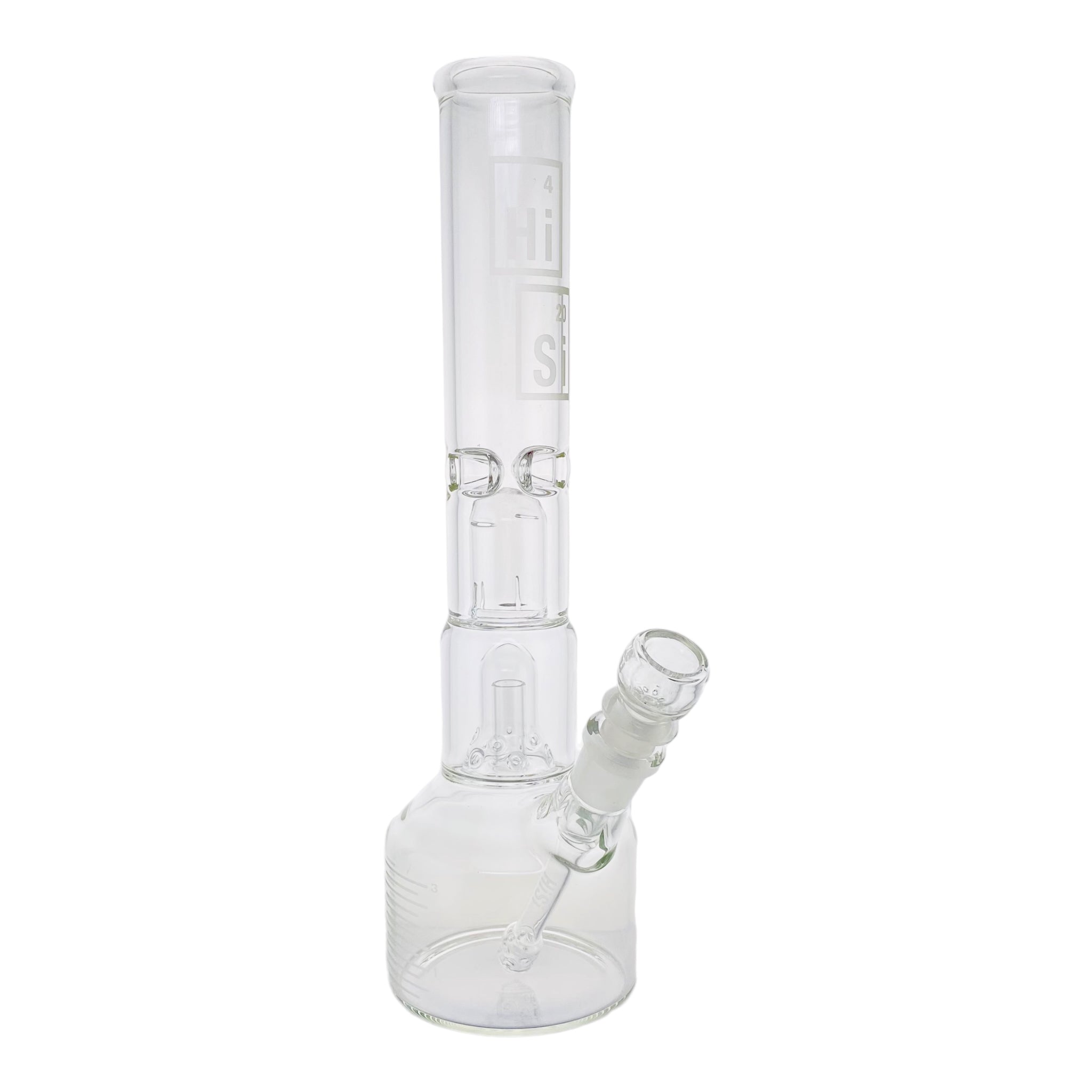 HiSi Glass Junior Double Bell Perc