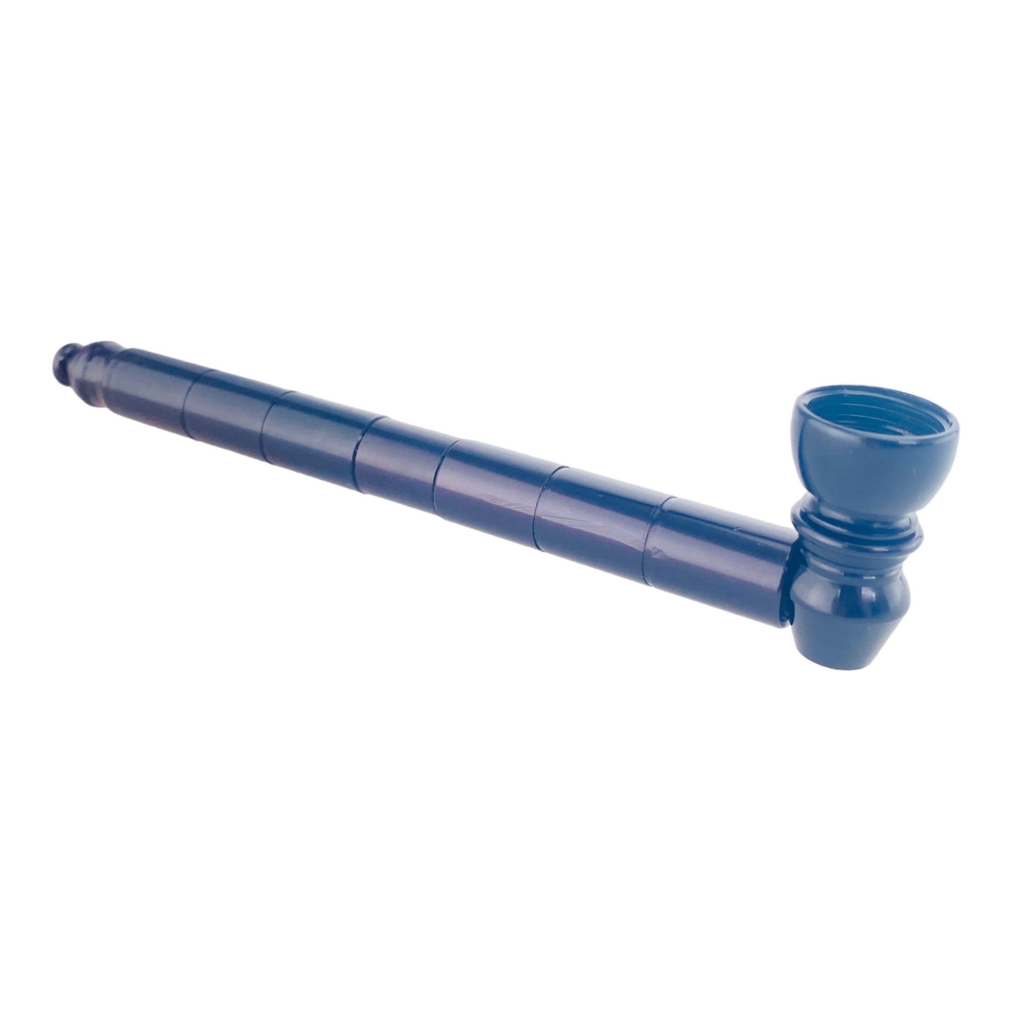 Metal Weed Pipe Black Long Stem Aluminium Metal Pipe