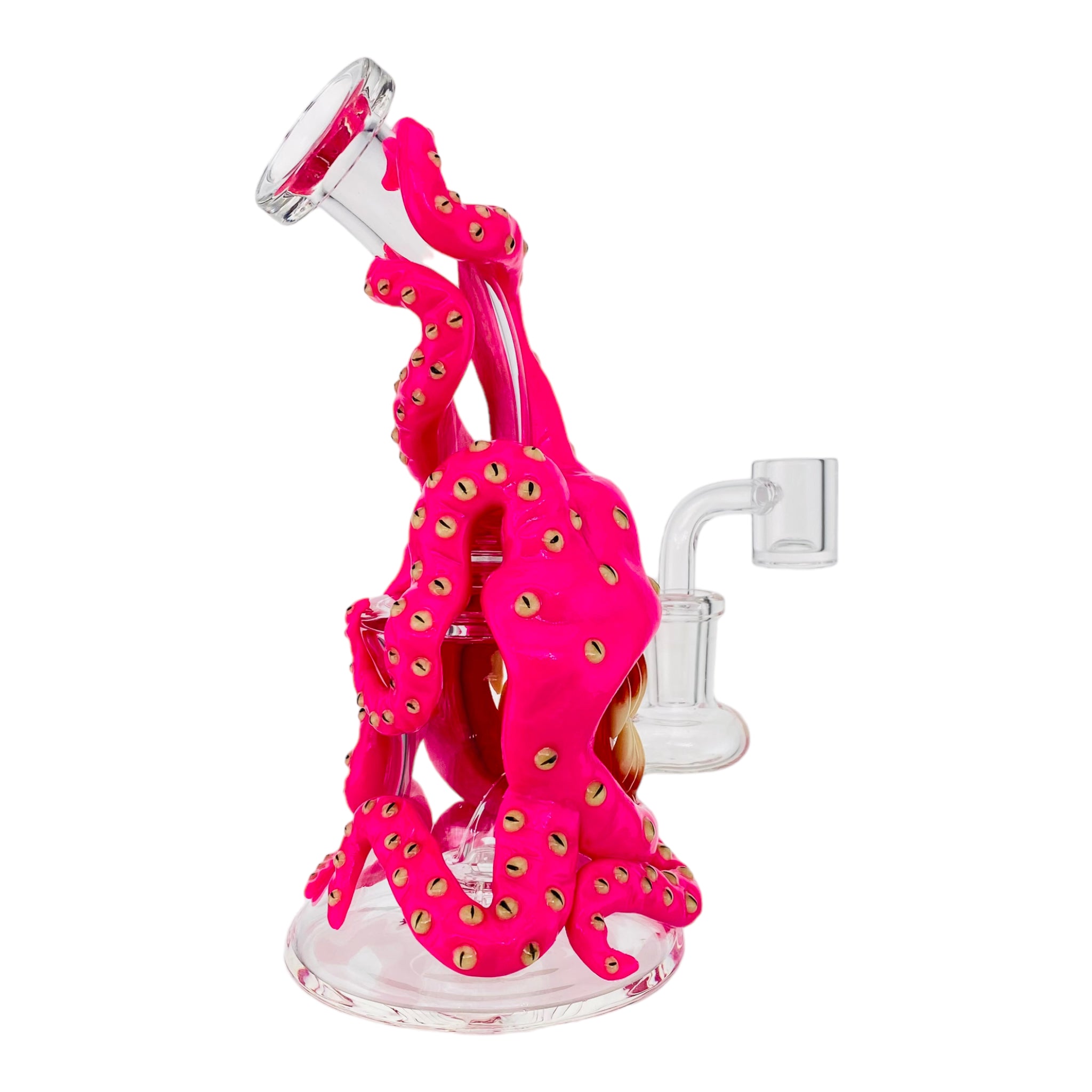Pink Cyclops Octopus Monster Anime Dab Rig