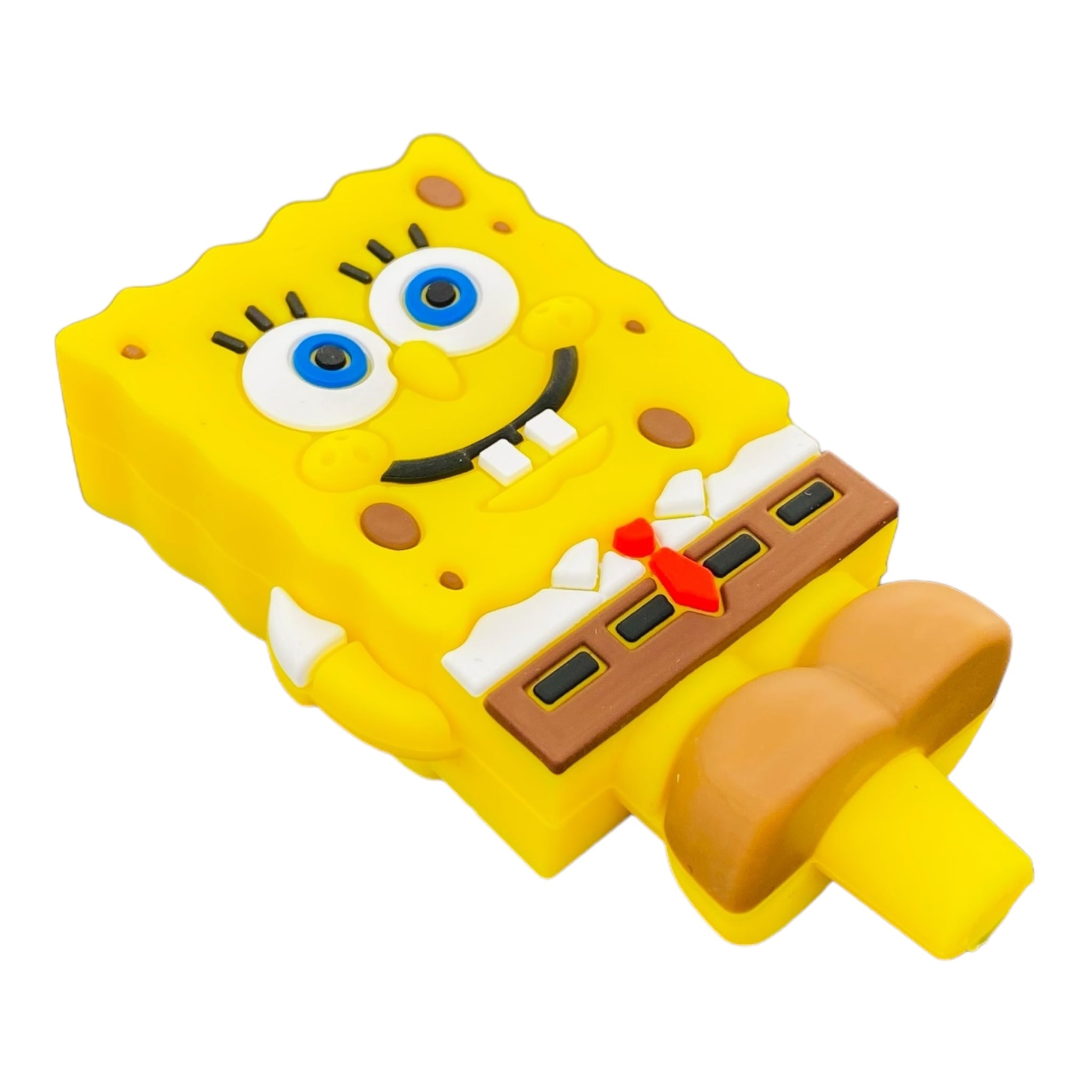 Squarepants Sponge Silicone Hand Pipe for weed for sale