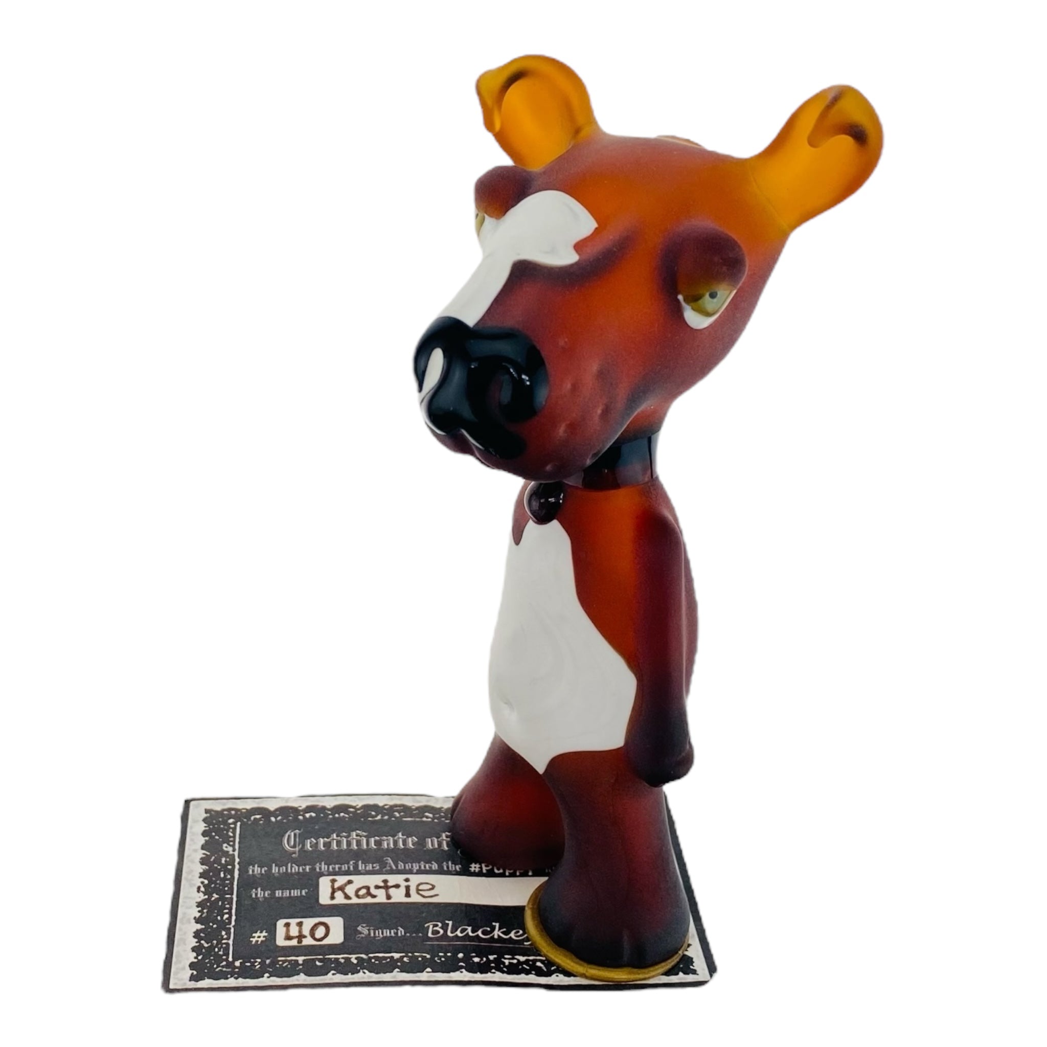 heady glass custom dog shaped glass smoking hand pipe for sale