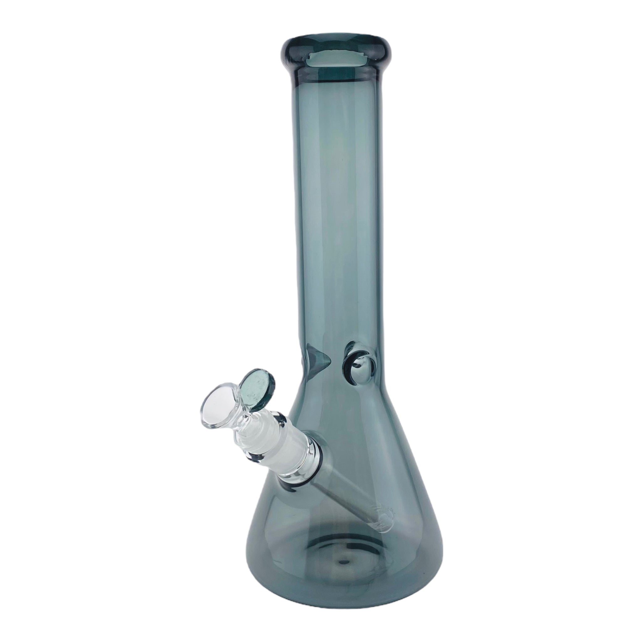 12 Inch Full Shadow Black Beaker Base Glass Bong