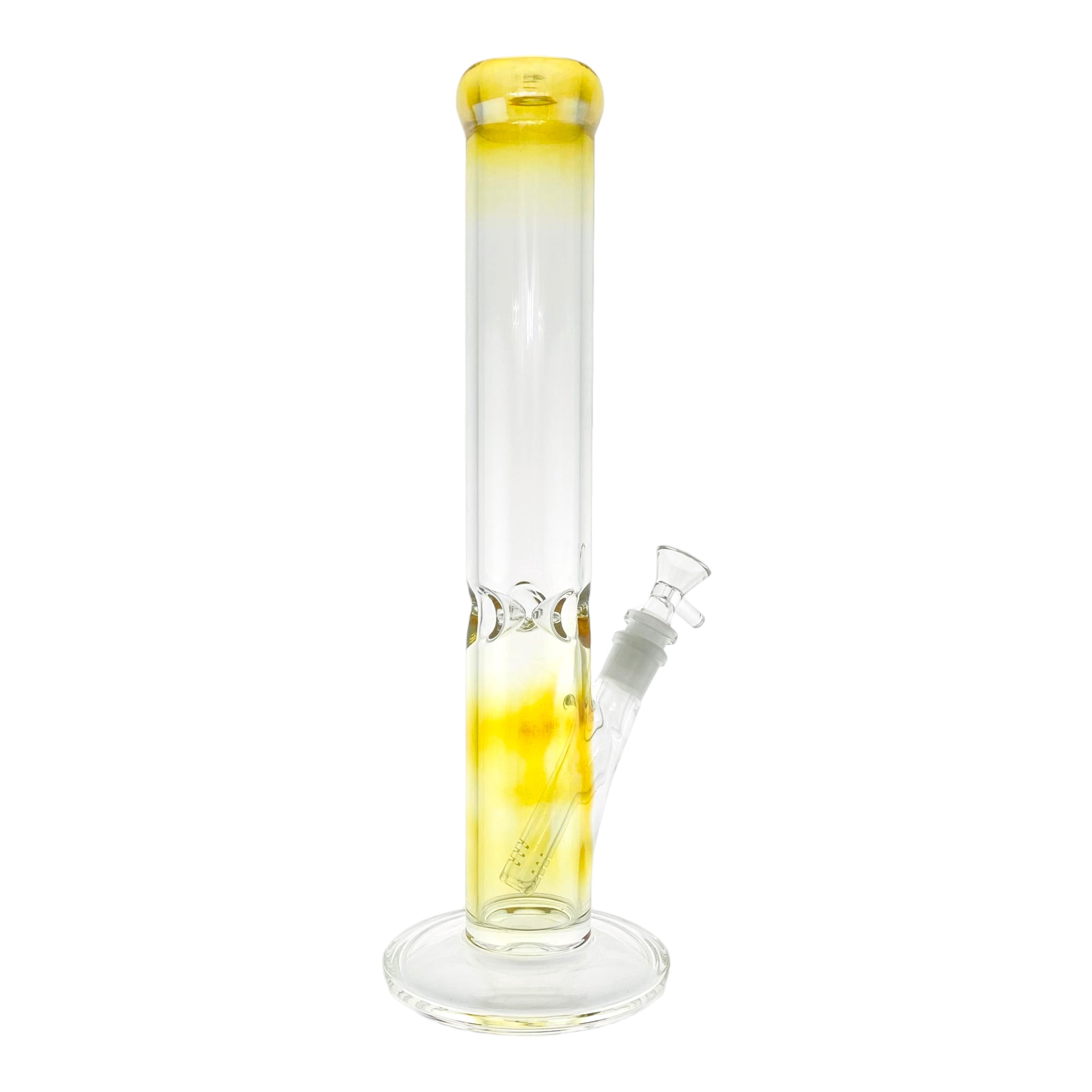 10 Inch Color Changing Fumed Straight Tube Bong